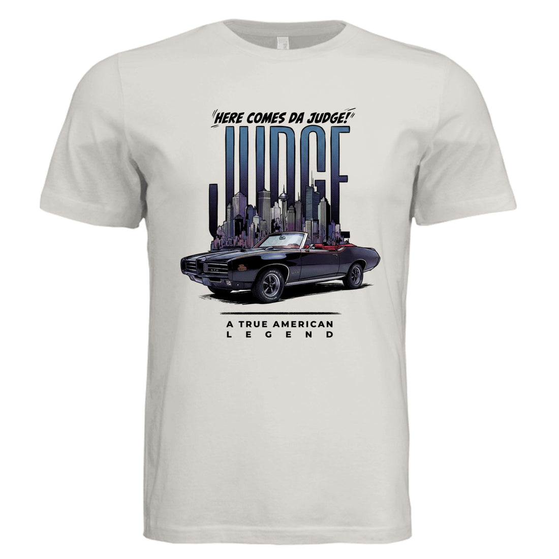 'Da Judge classic car graphic t-shirt — perfect Father's Day gift for car lovers
