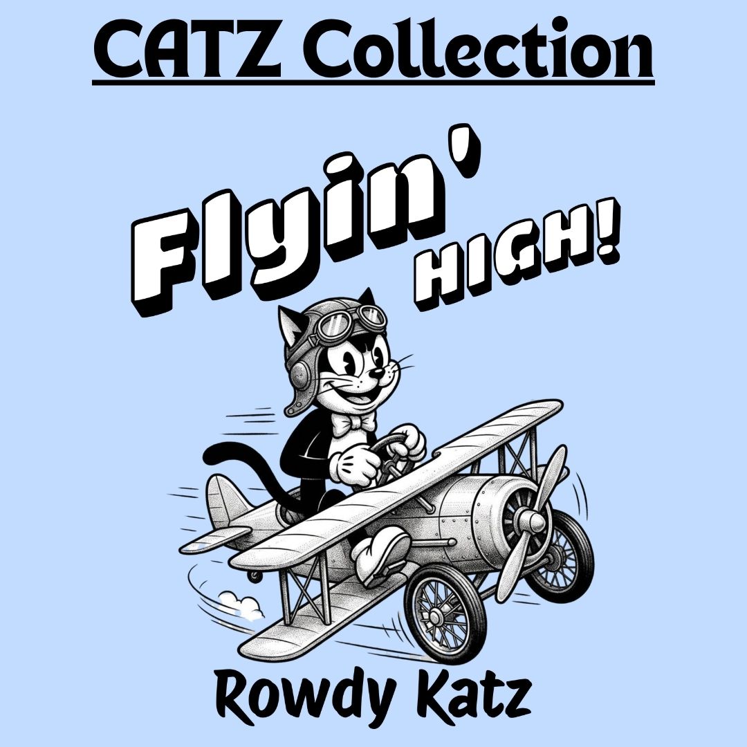red cat from behind with tail up in the air and text reads Cat's Sass