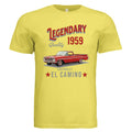 1959 Chevy ElCamino T-Shirt - Vintage Car Enthusiast Custom Design Apparel
