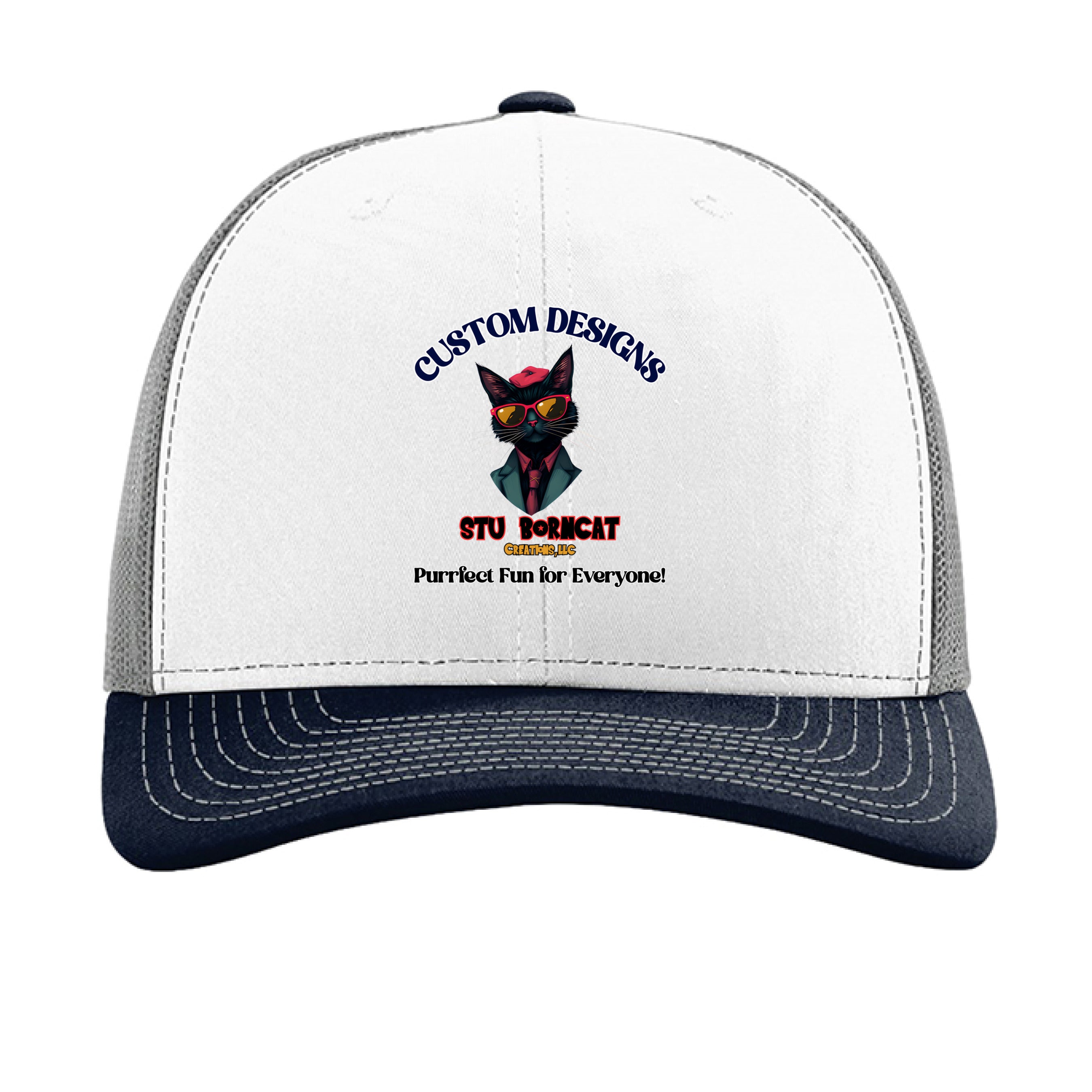 White/ Aluminum/ Navy - FRONT