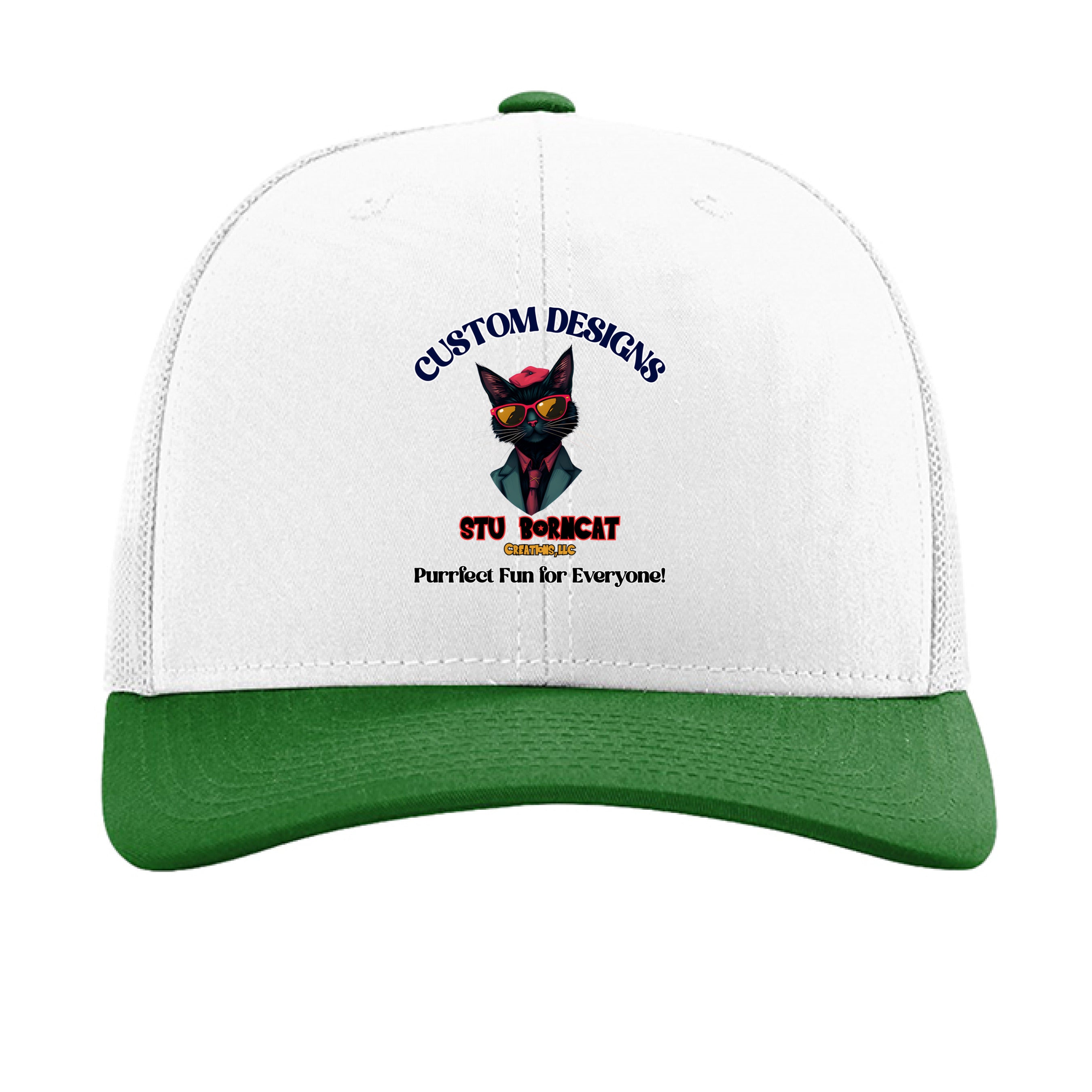 White/ White/ Kelly - FRONT