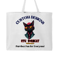 Stu Borncat Q600 25L Custom Printed Jumbo Tote Bag