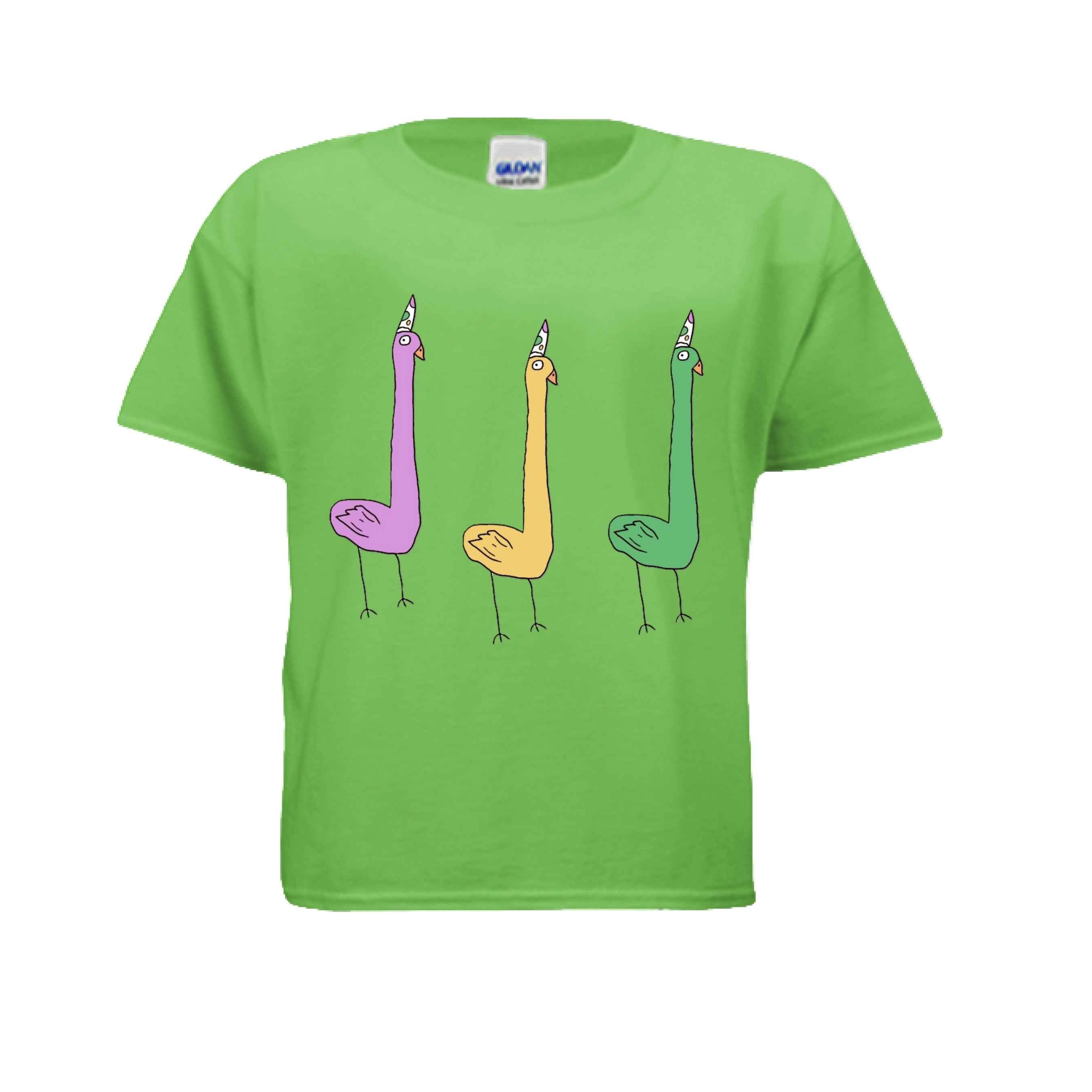 Olivia's Ducks G500B Kids Custom Design T-Shirt
