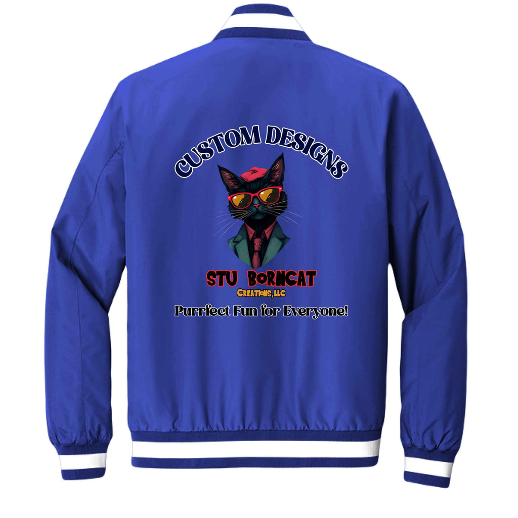Stu Borncat  Insulated Varsity Jacket