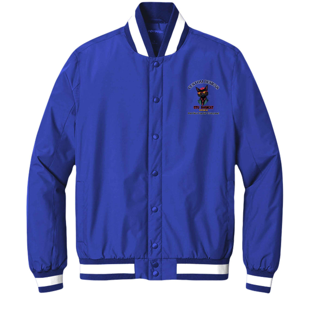 Stu Borncat  Insulated Varsity Jacket