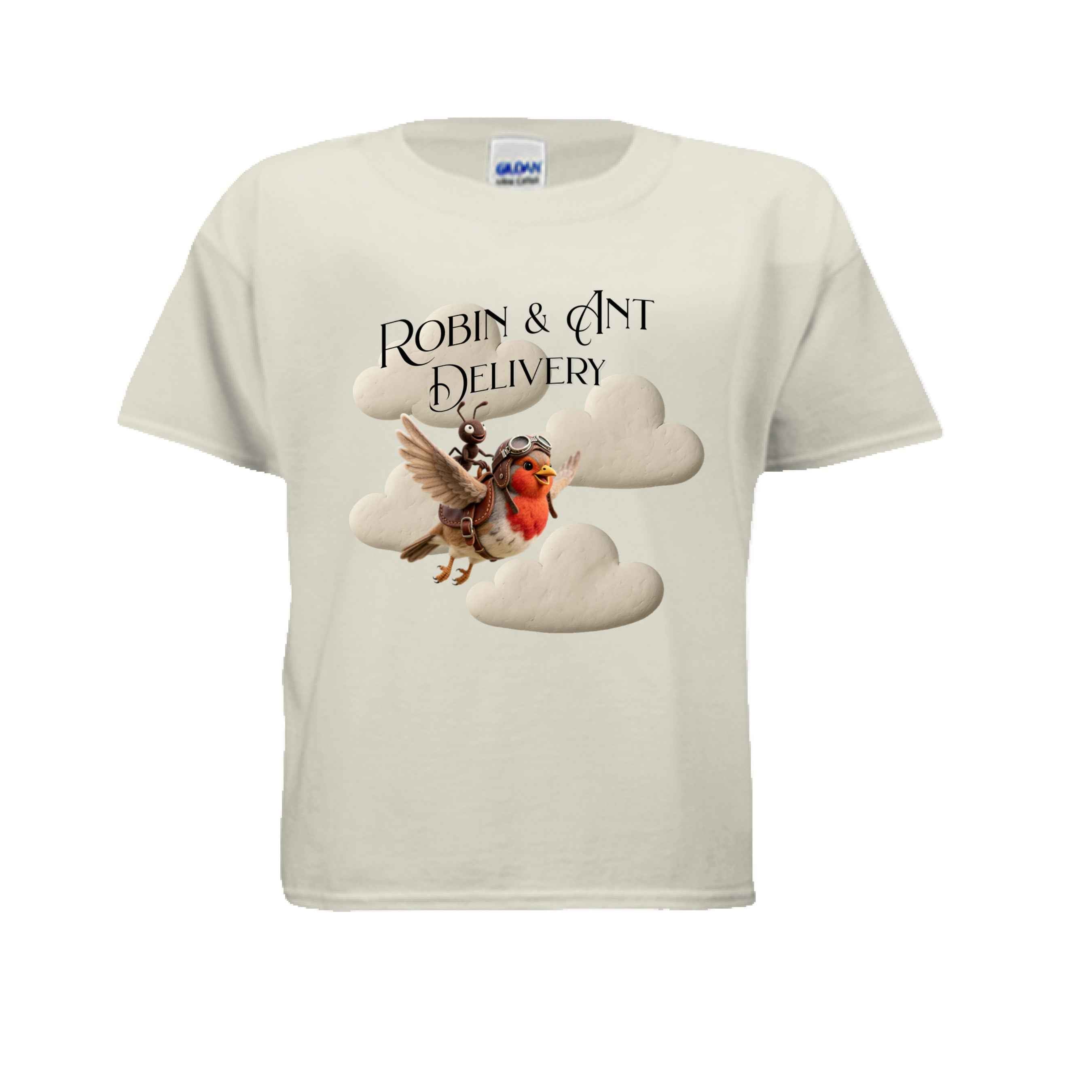 Robin & Ant Delivery G500B Kids Custom Design T-Shirt