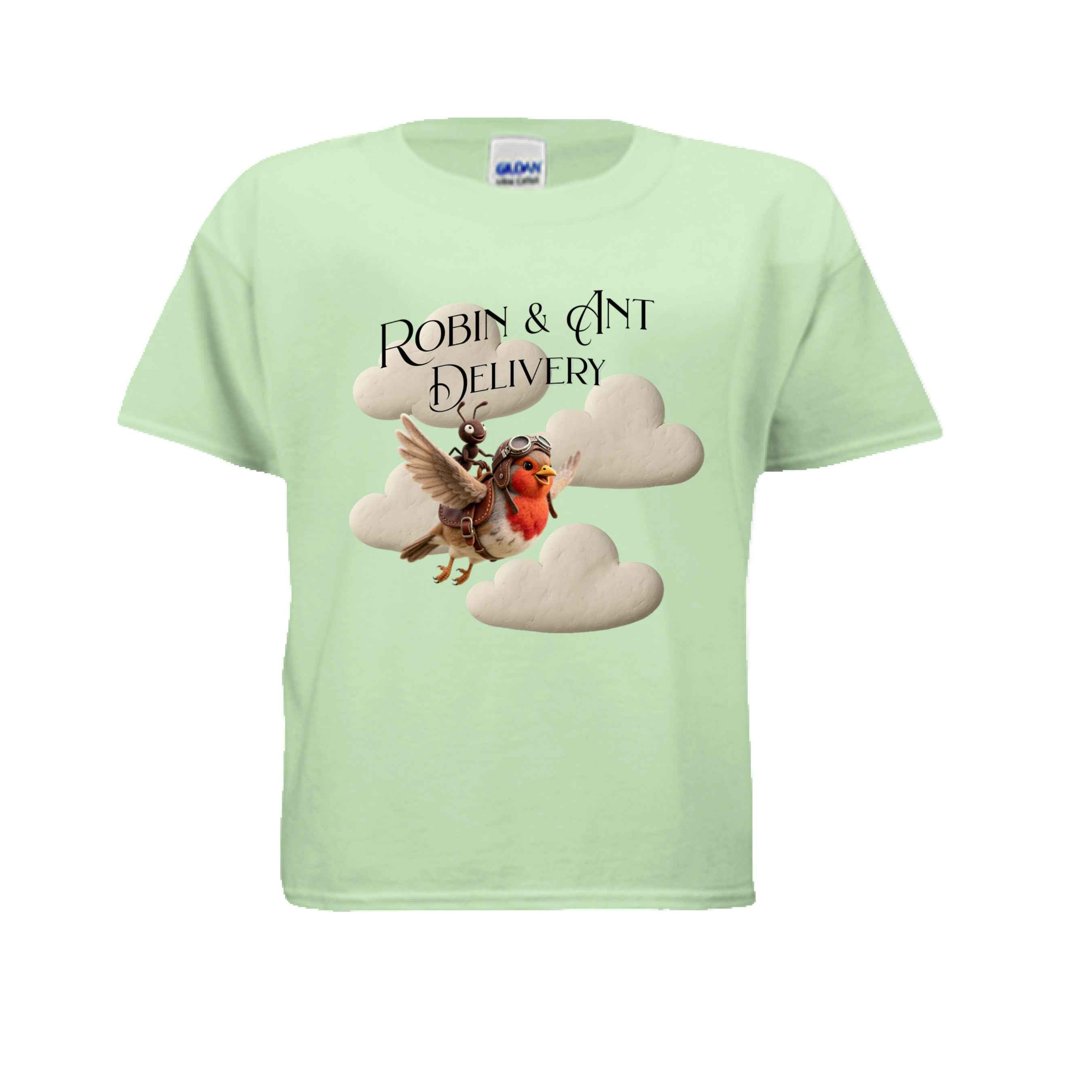Robin & Ant Delivery G500B Kids Custom Design T-Shirt