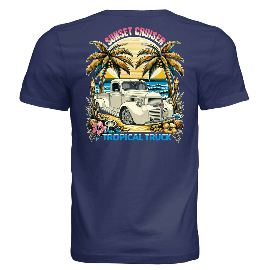Johns Truck 2 Sides Custom Design T-Shirt