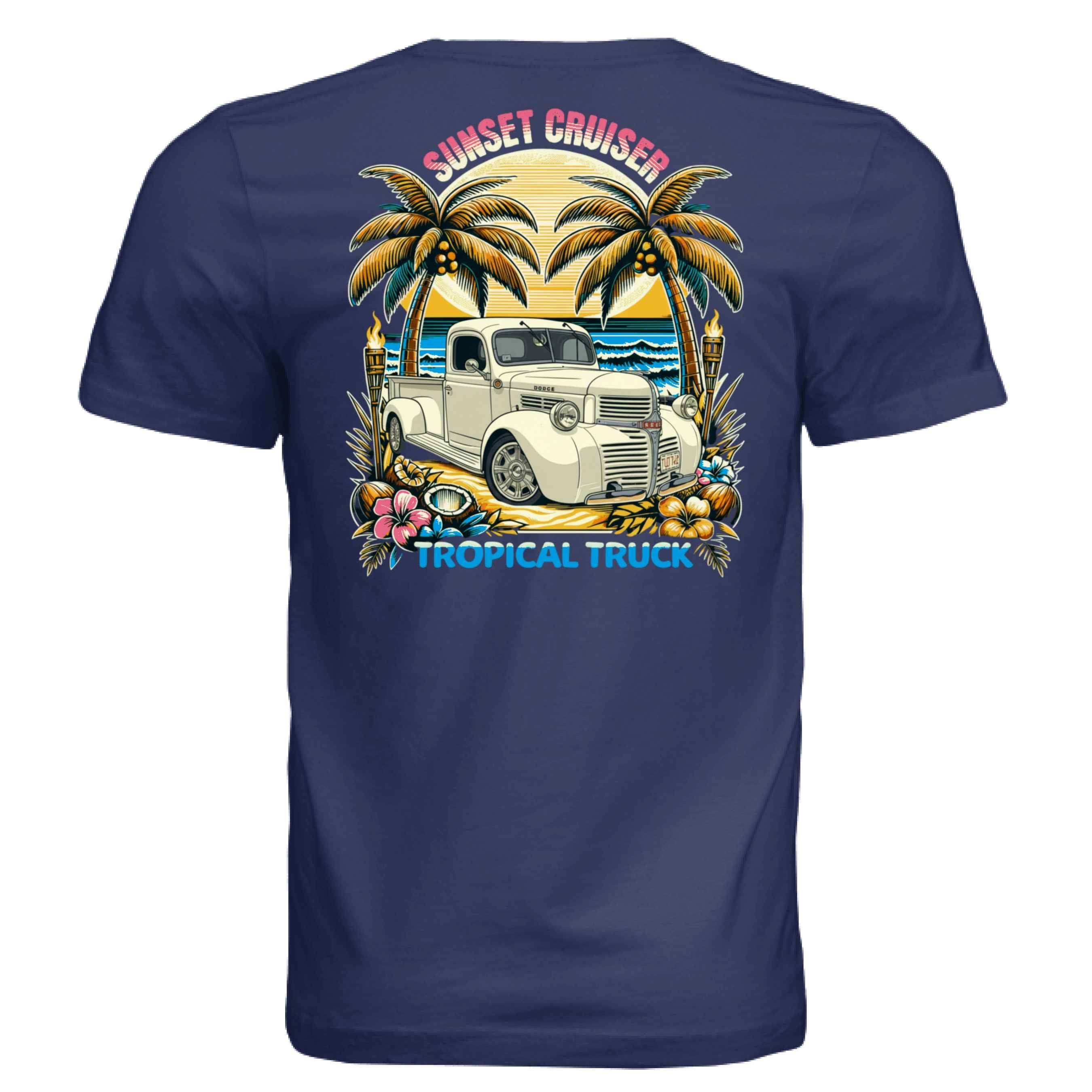 Johns Truck 2 Sides Custom Design T-Shirt