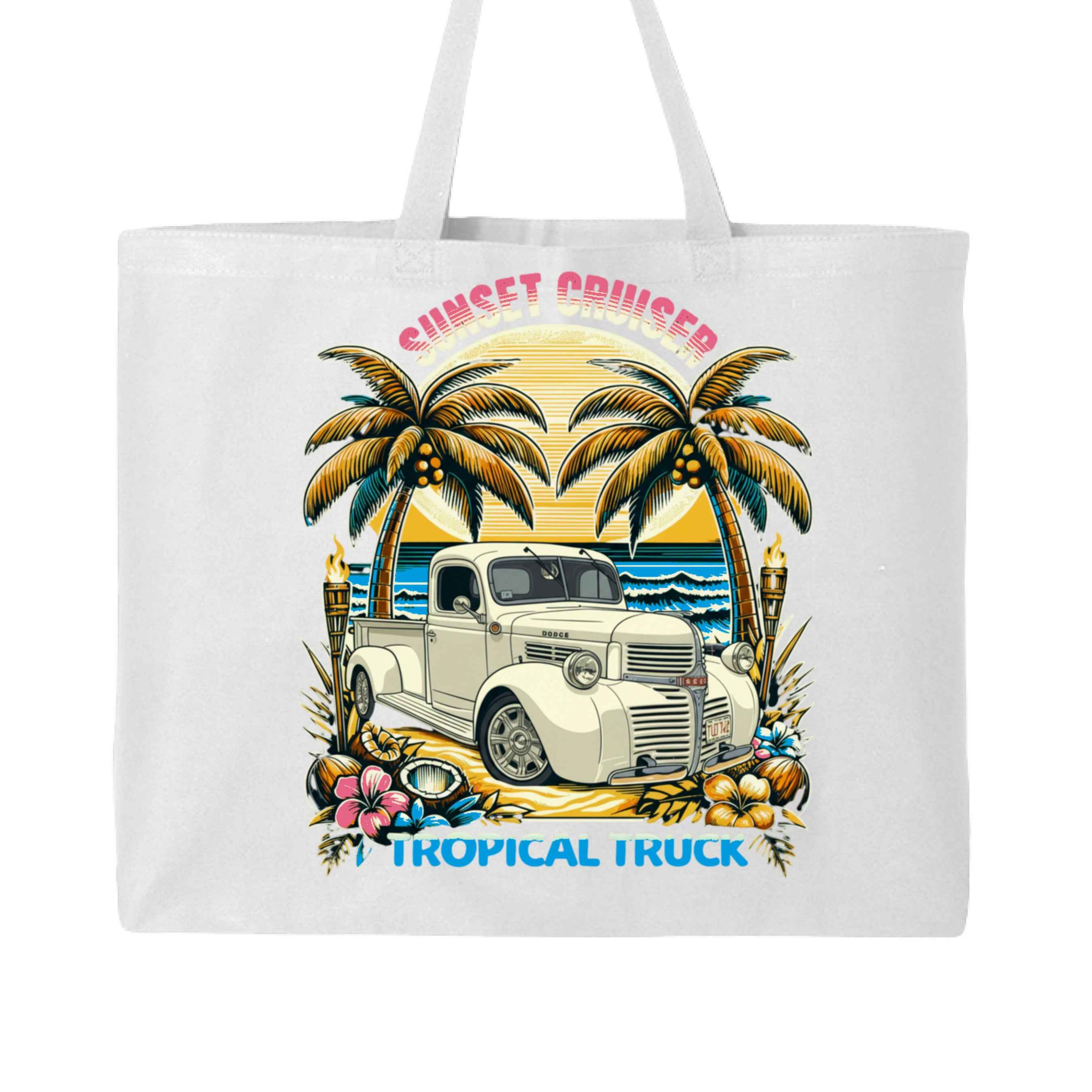 Johns Truck 2 Q600 25L Custom Print on Demand Jumbo Tote