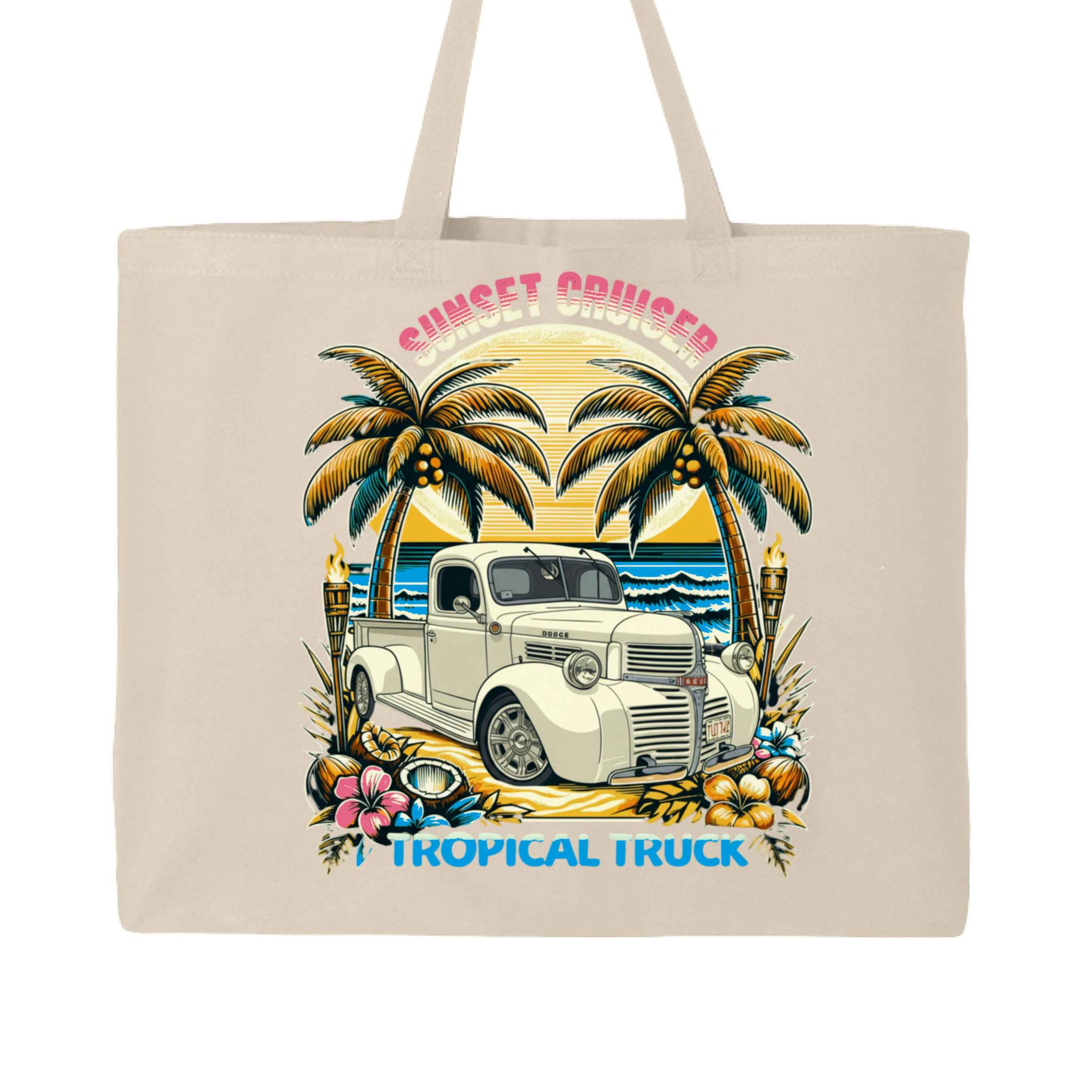 Johns Truck 2 Q600 25L Custom Print on Demand Jumbo Tote