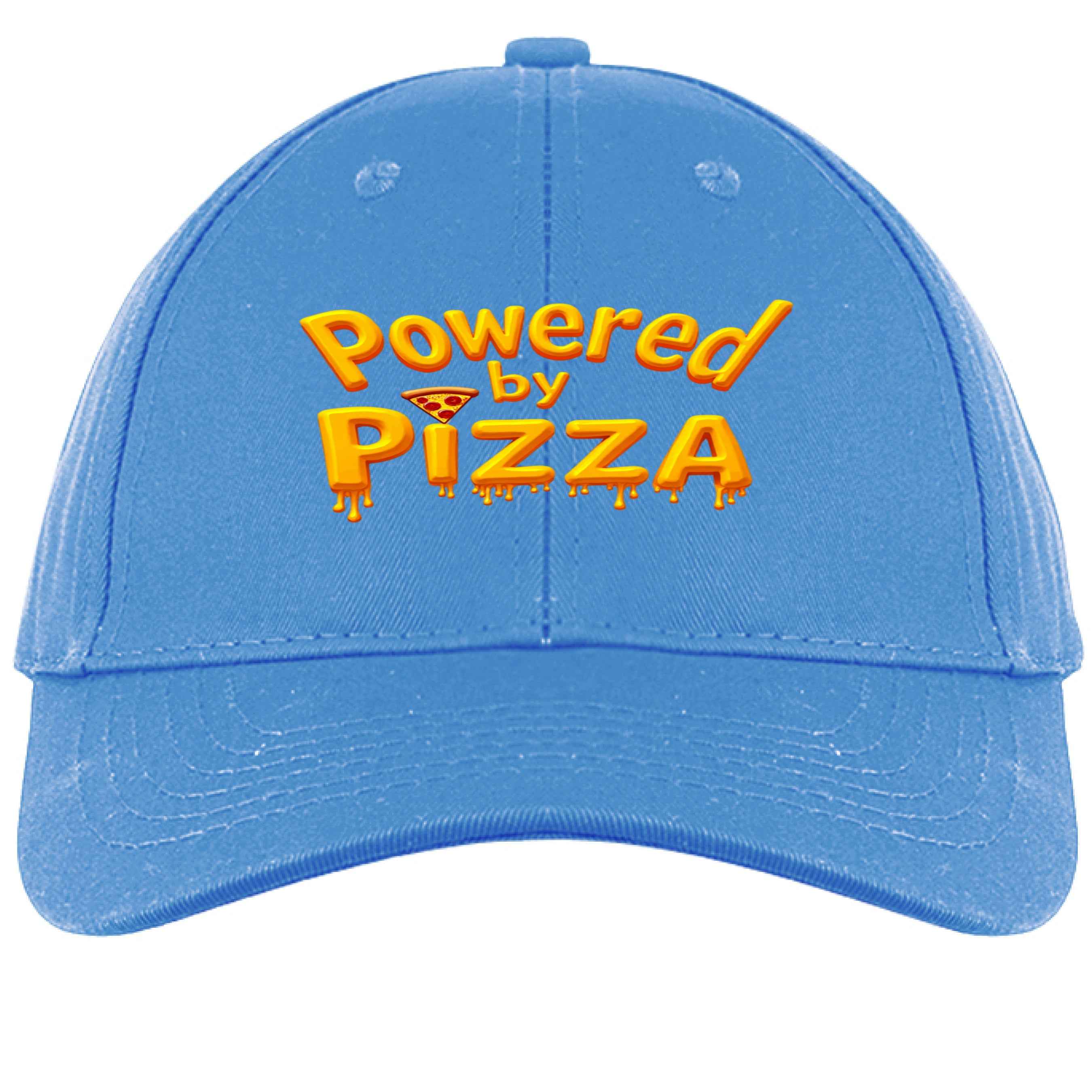 Powered by Pizza  YCP80 Youth Custom Made Hats