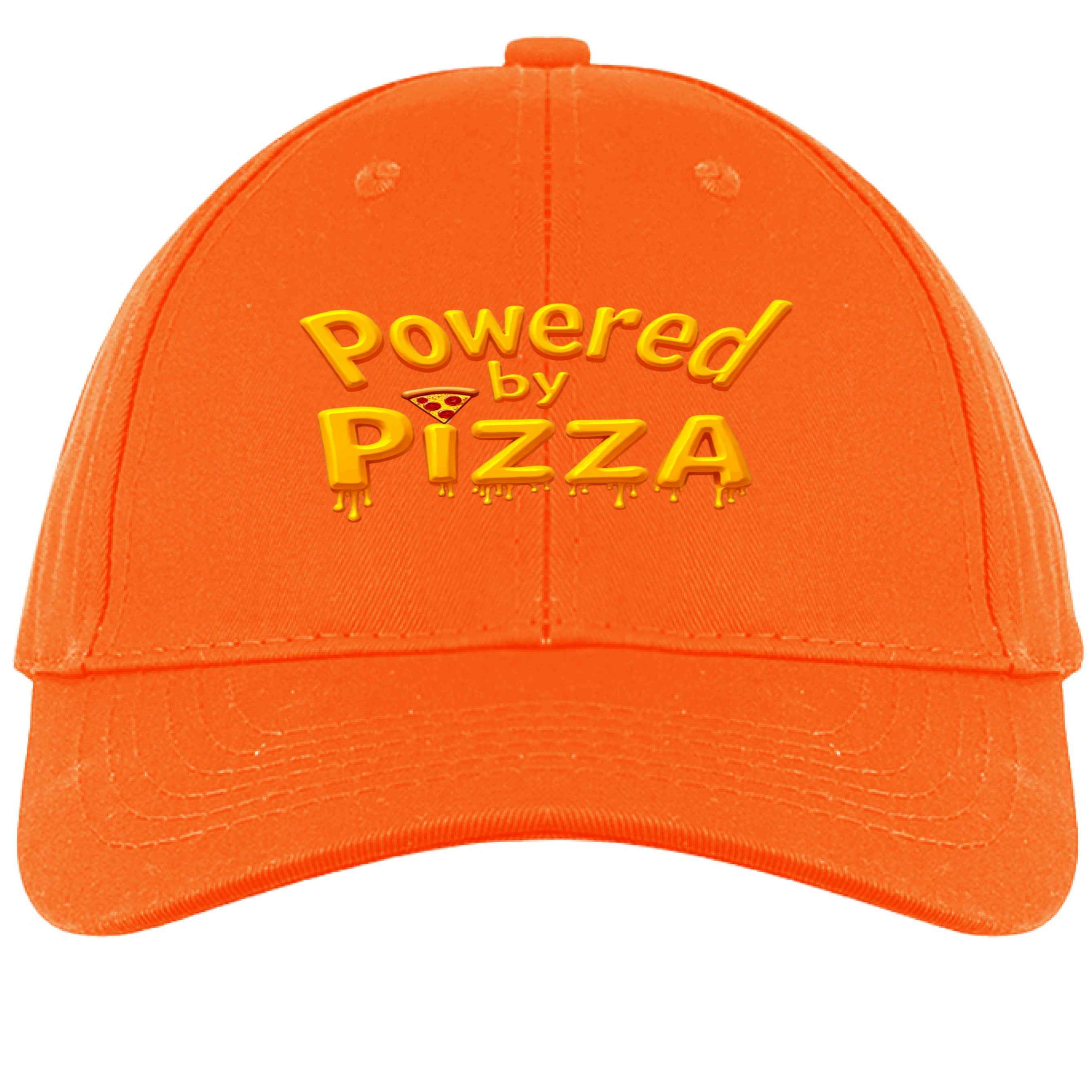Powered by Pizza  YCP80 Youth Custom Made Hats