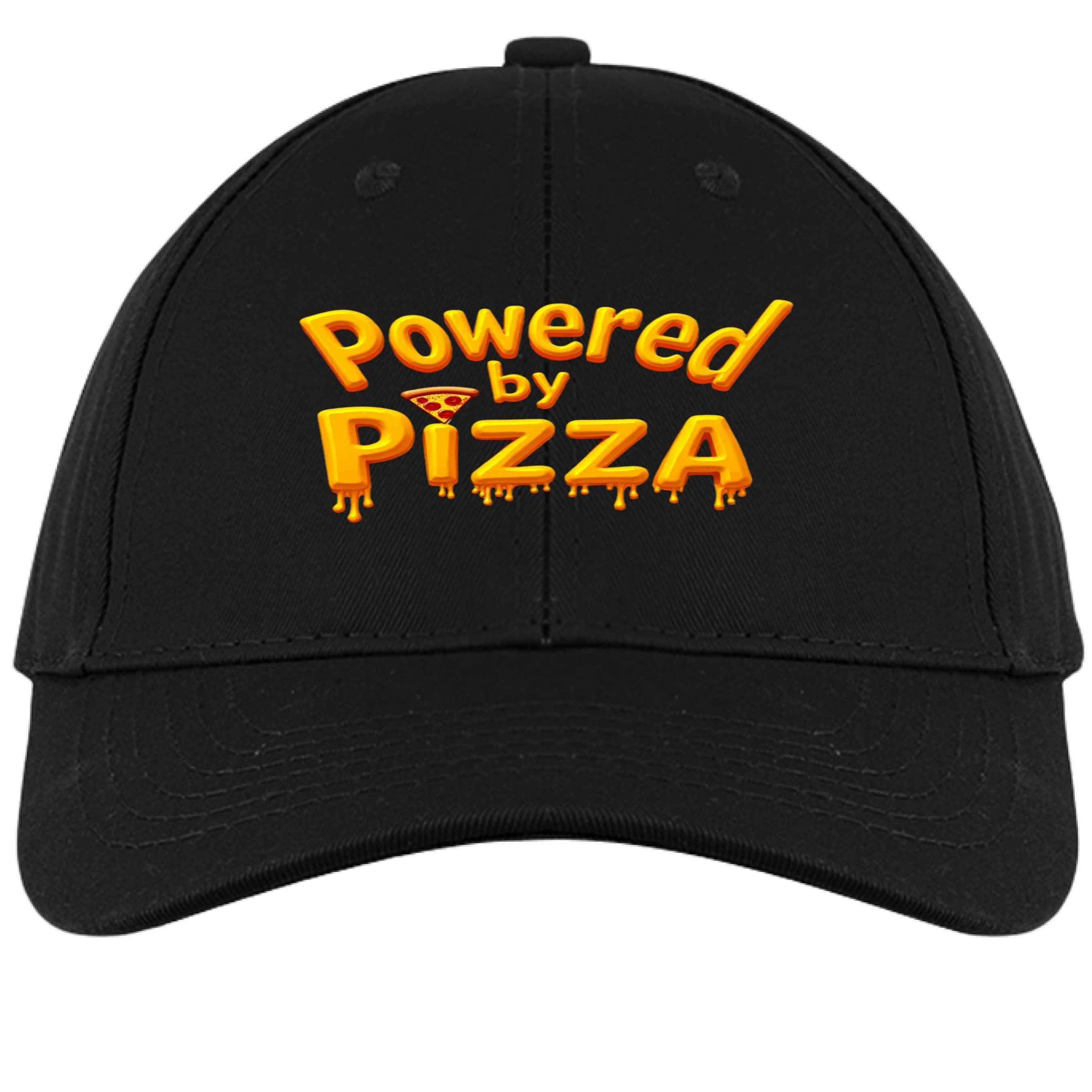 Powered by Pizza  YCP80 Youth Custom Made Hats