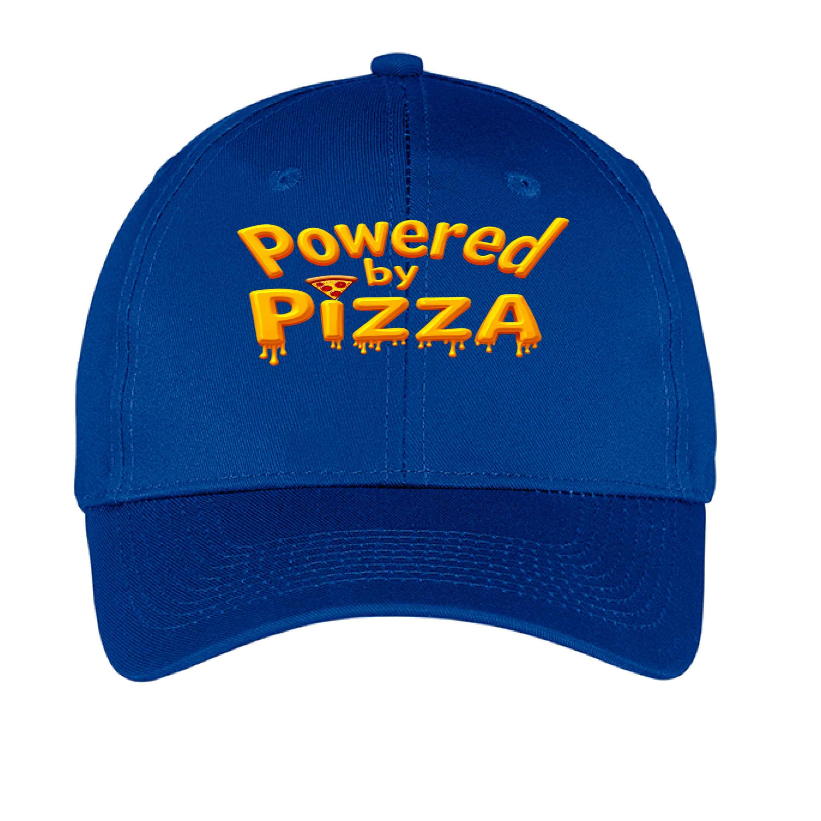 Powered by Pizza CP80 Custom Baseball Style Cap