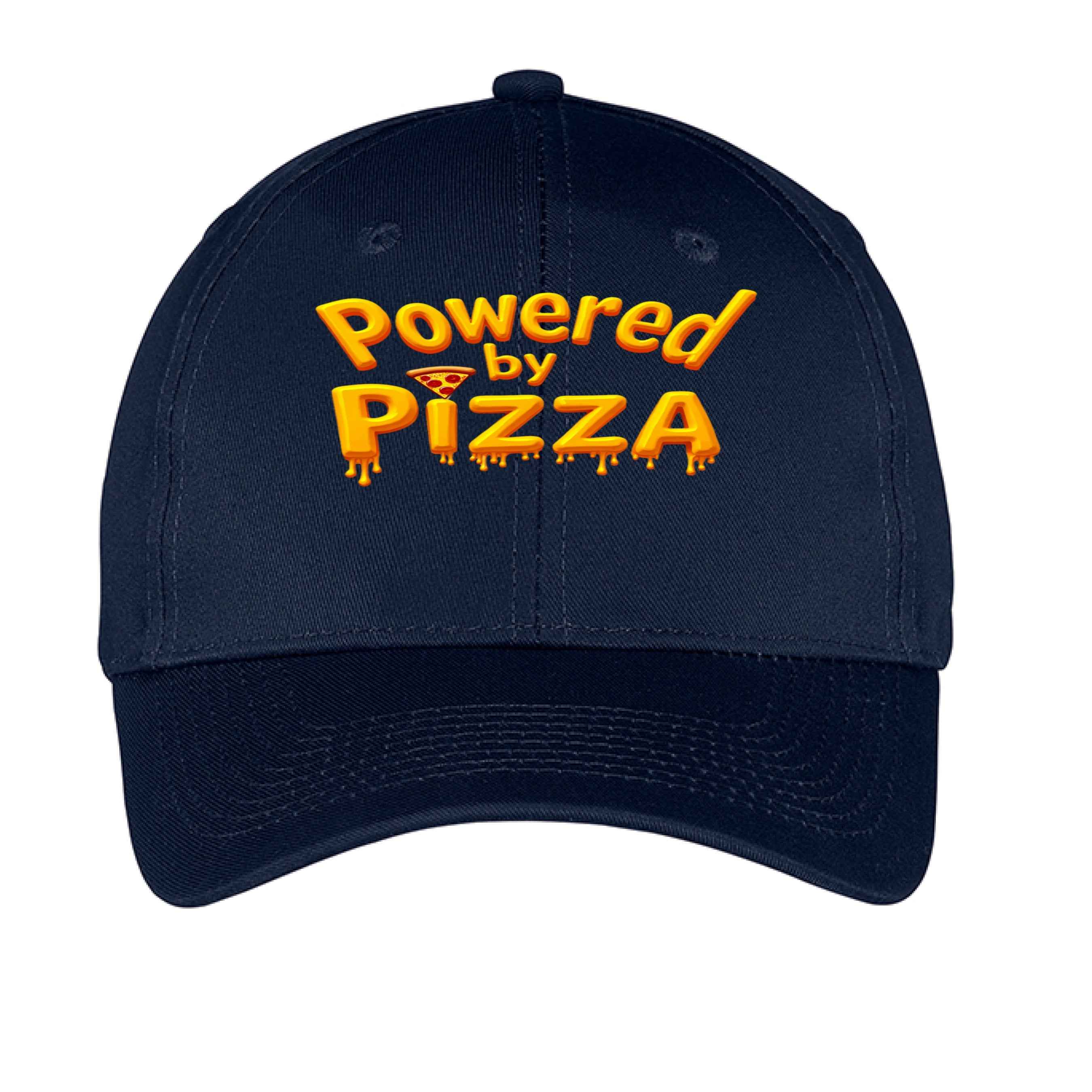 Powered by Pizza CP80 Custom Baseball Style Cap
