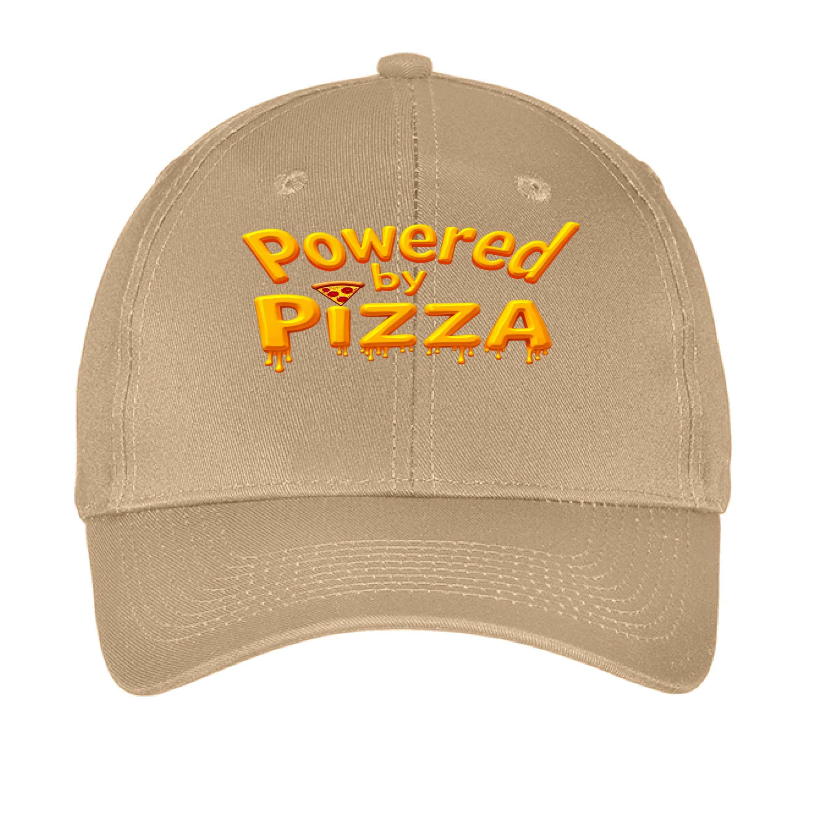Powered by Pizza CP80 Custom Baseball Style Cap