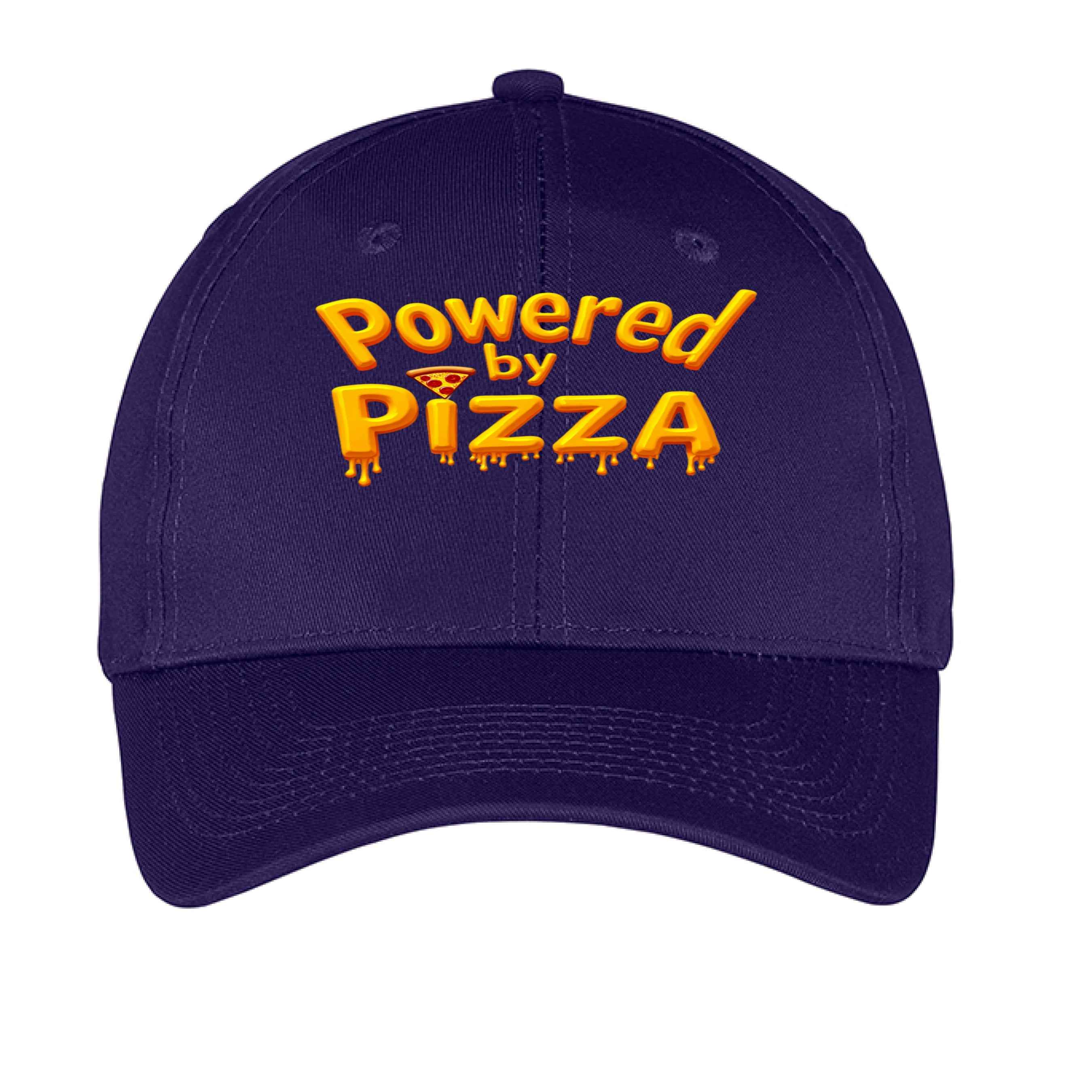 Powered by Pizza CP80 Custom Baseball Style Cap