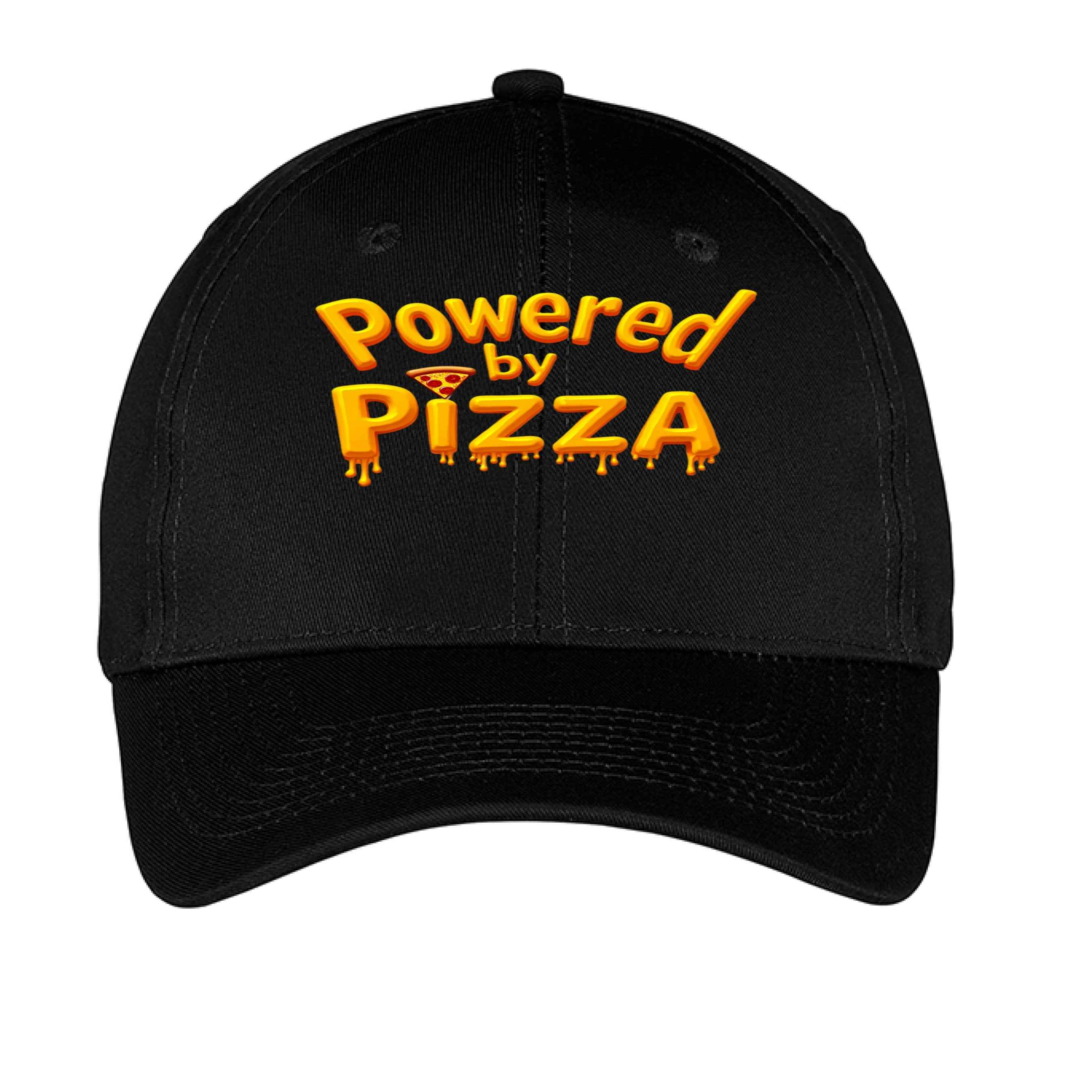 Powered by Pizza CP80 Custom Baseball Style Cap