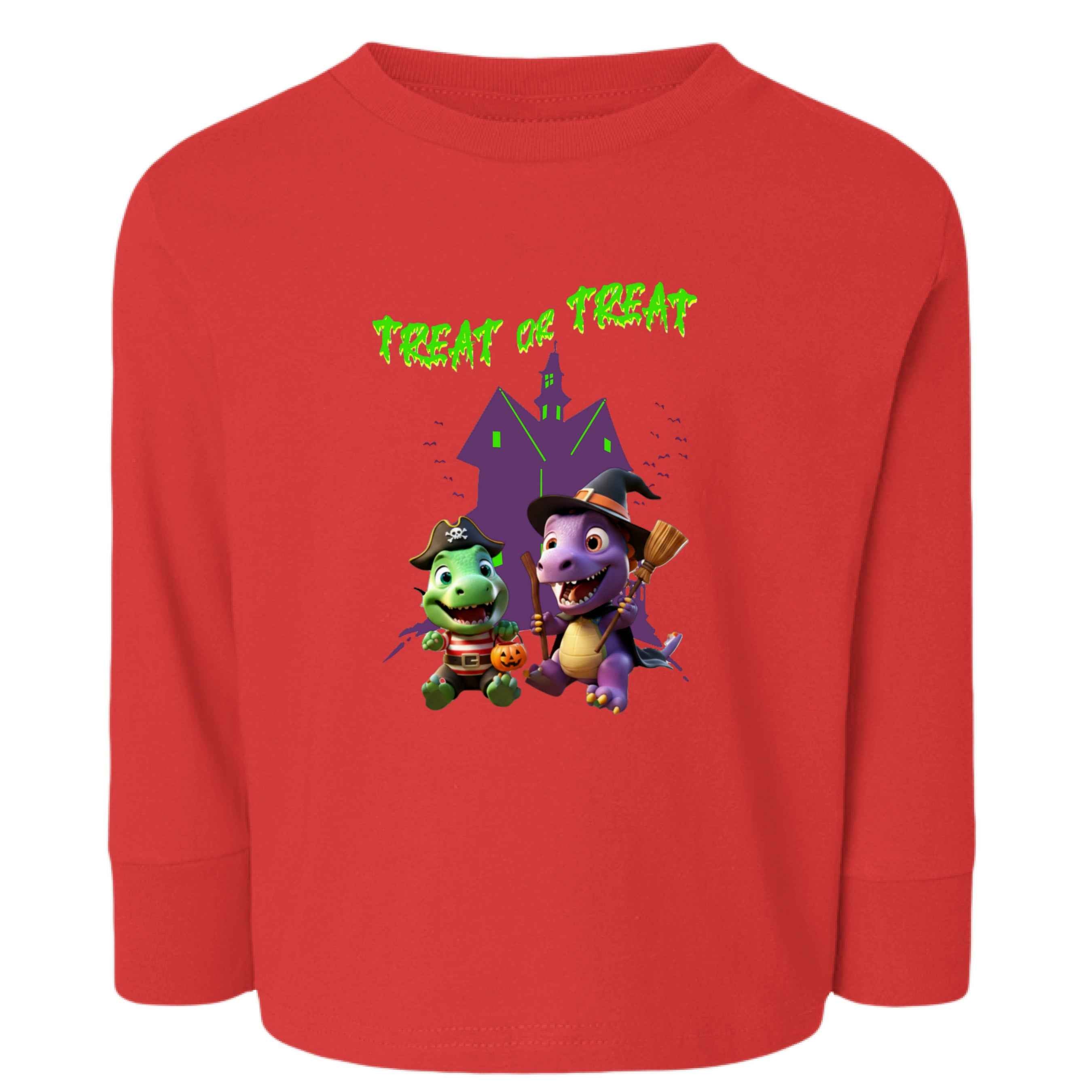 Treat or Treat    RS3311 Toddler Custom made Long Sleeve Jersey