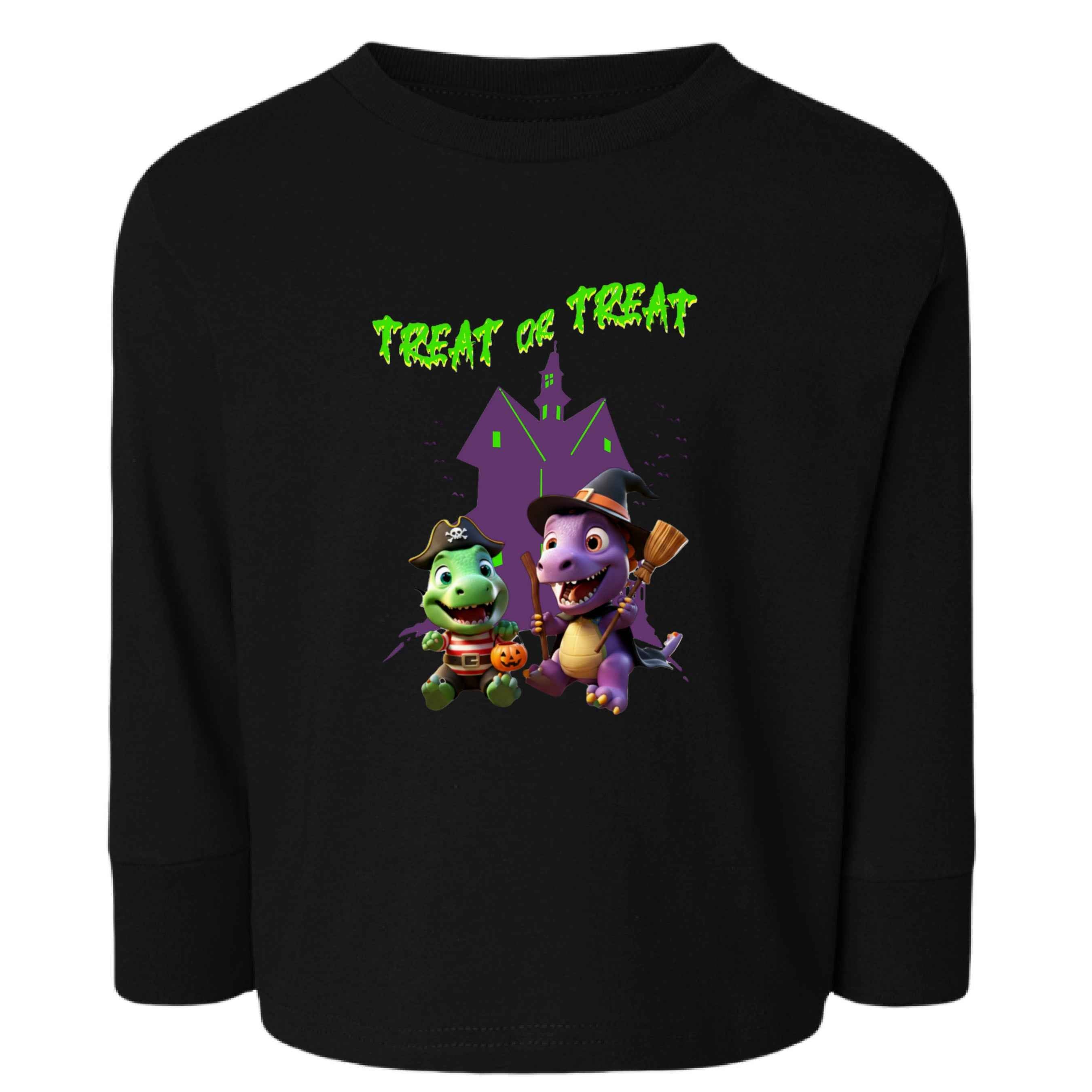 Treat or Treat    RS3311 Toddler Custom made Long Sleeve Jersey