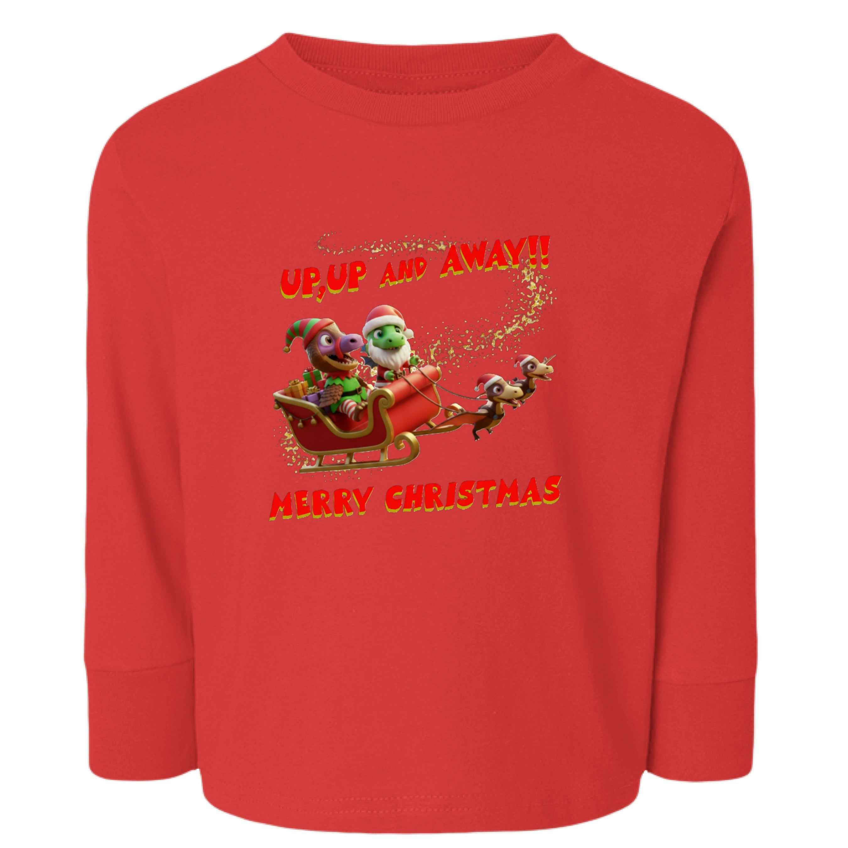 Up Up and Away  RS3311 Toddler Custom made Long Sleeve Jersey