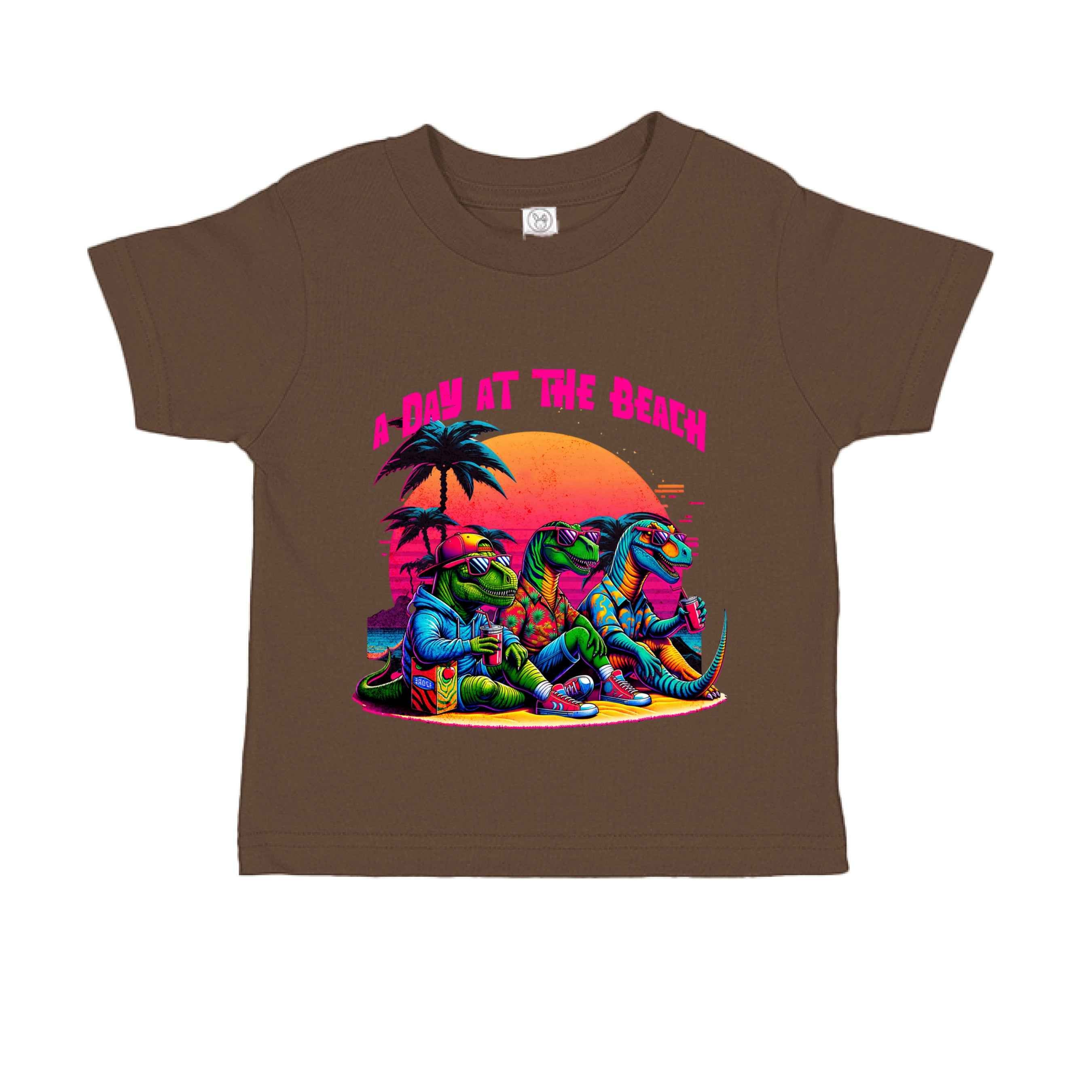 Day at the Beach  RS3301 Toddler Custom made T-Shirt