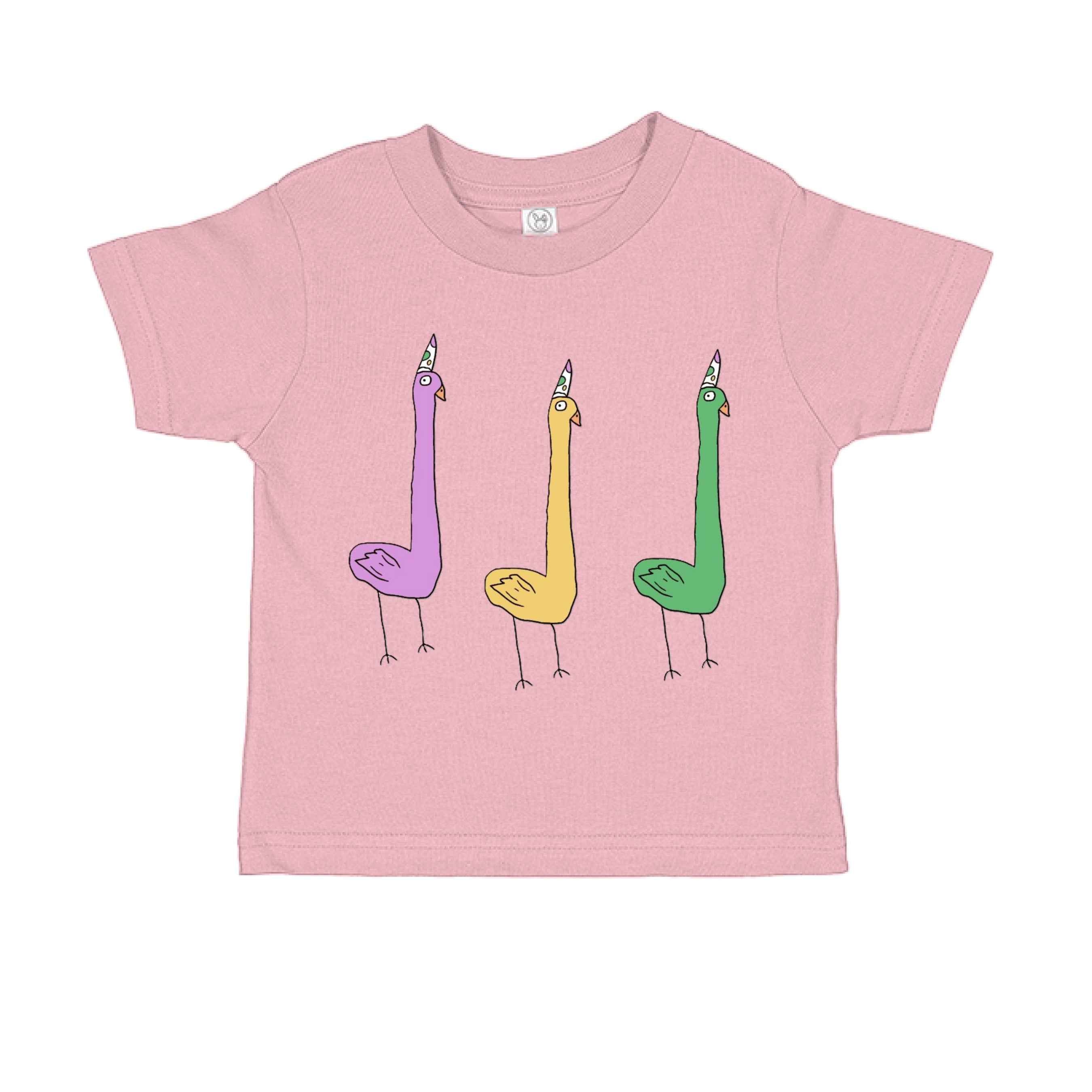 Olivias Ducks RS3301 Toddler Custom made T-Shirt