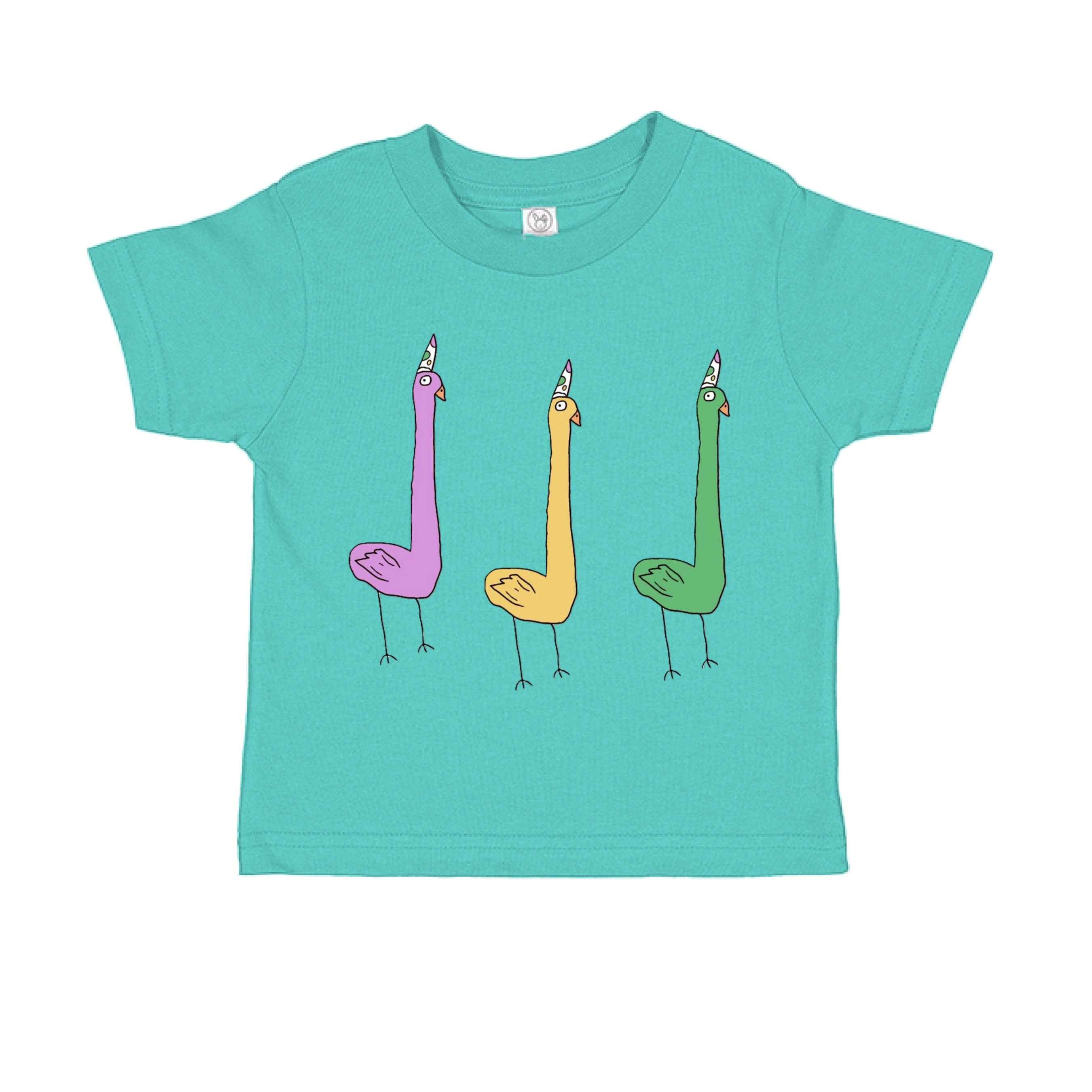 Olivias Ducks RS3301 Toddler Custom made T-Shirt