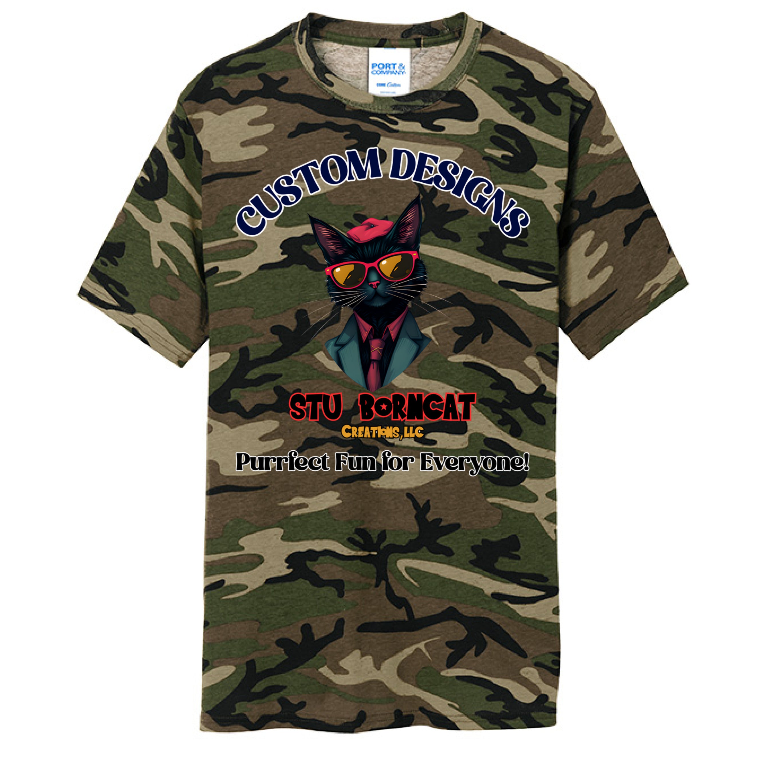 Military Camo - FRONT