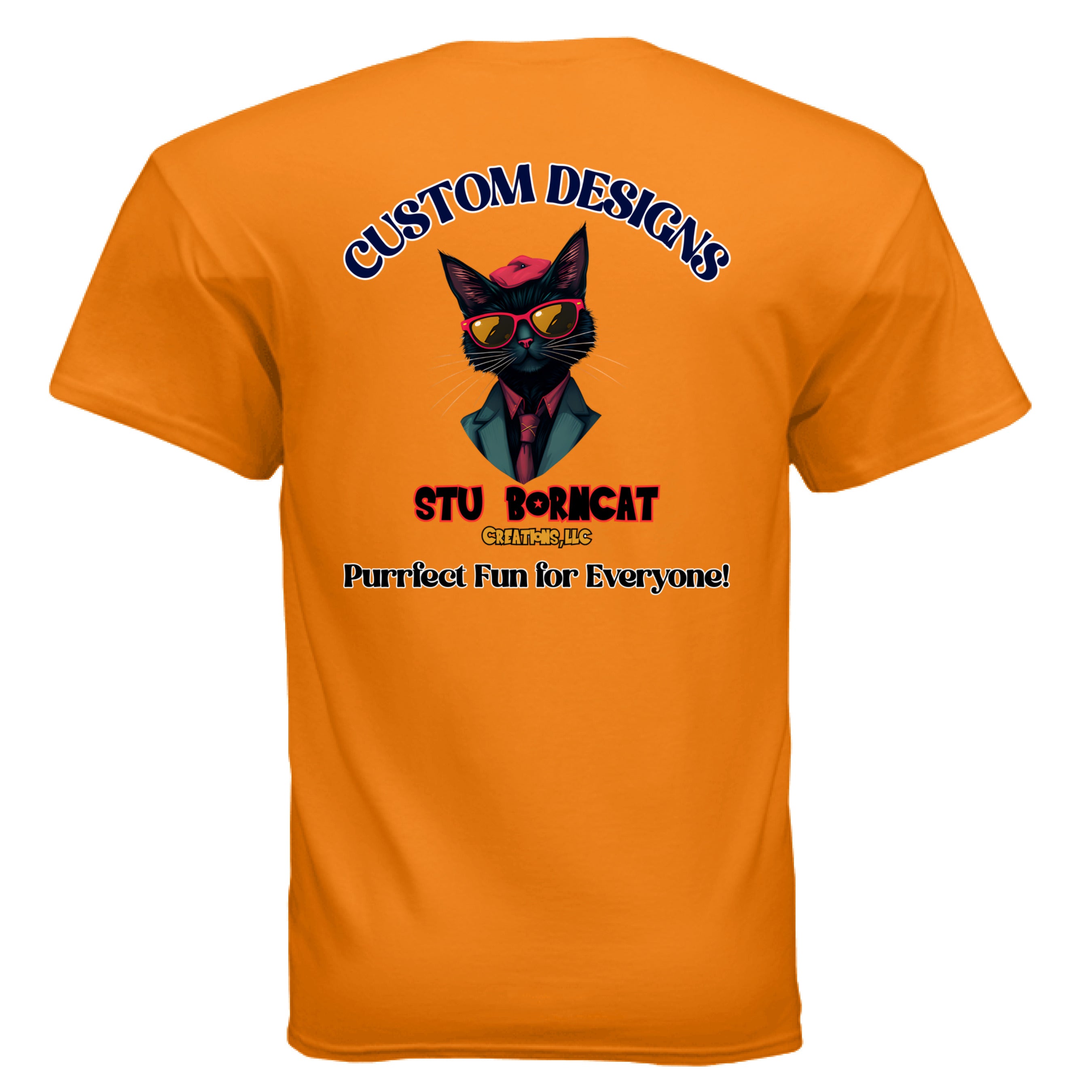 SAFETY ORANGE - BACK