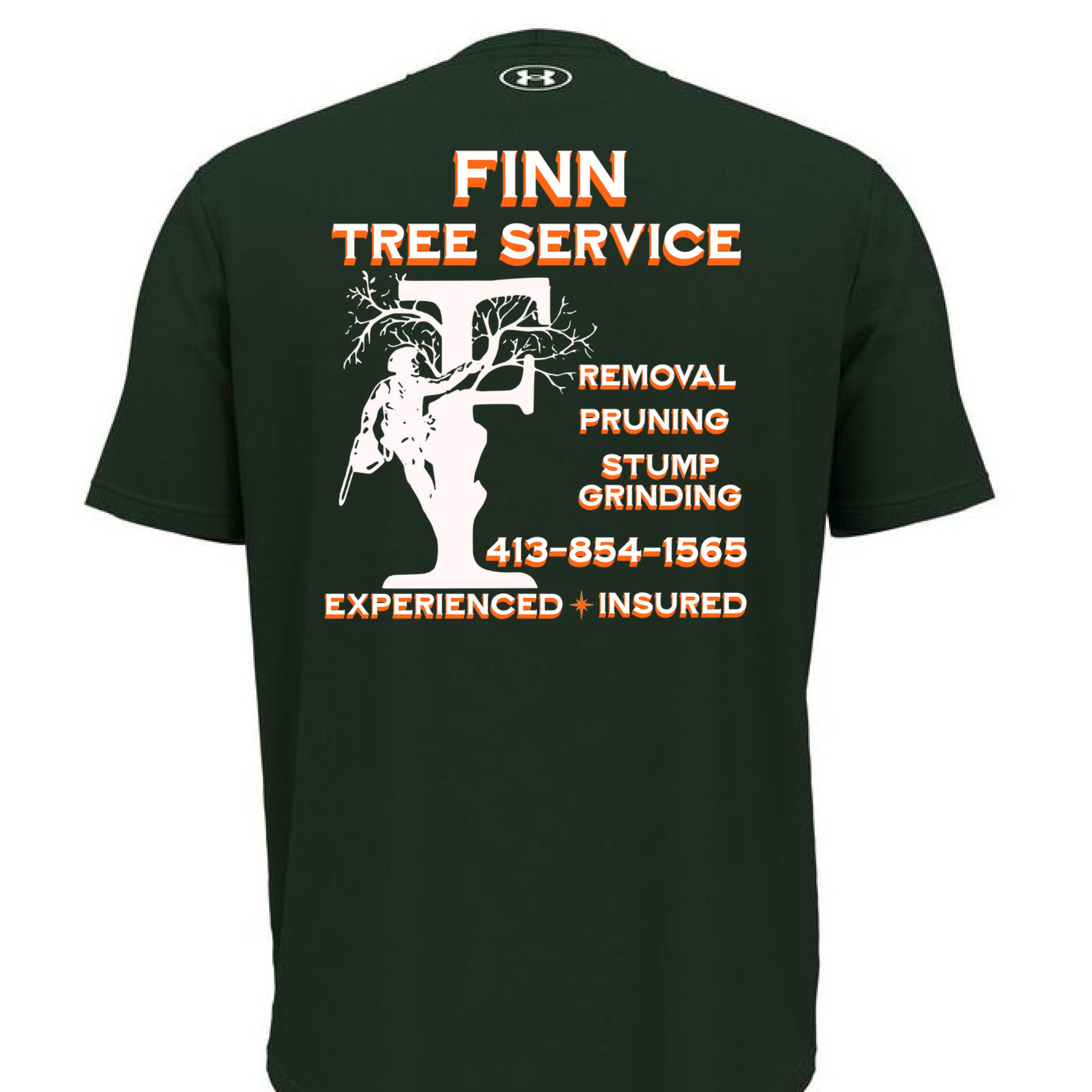 Forest Green/ White - BACK