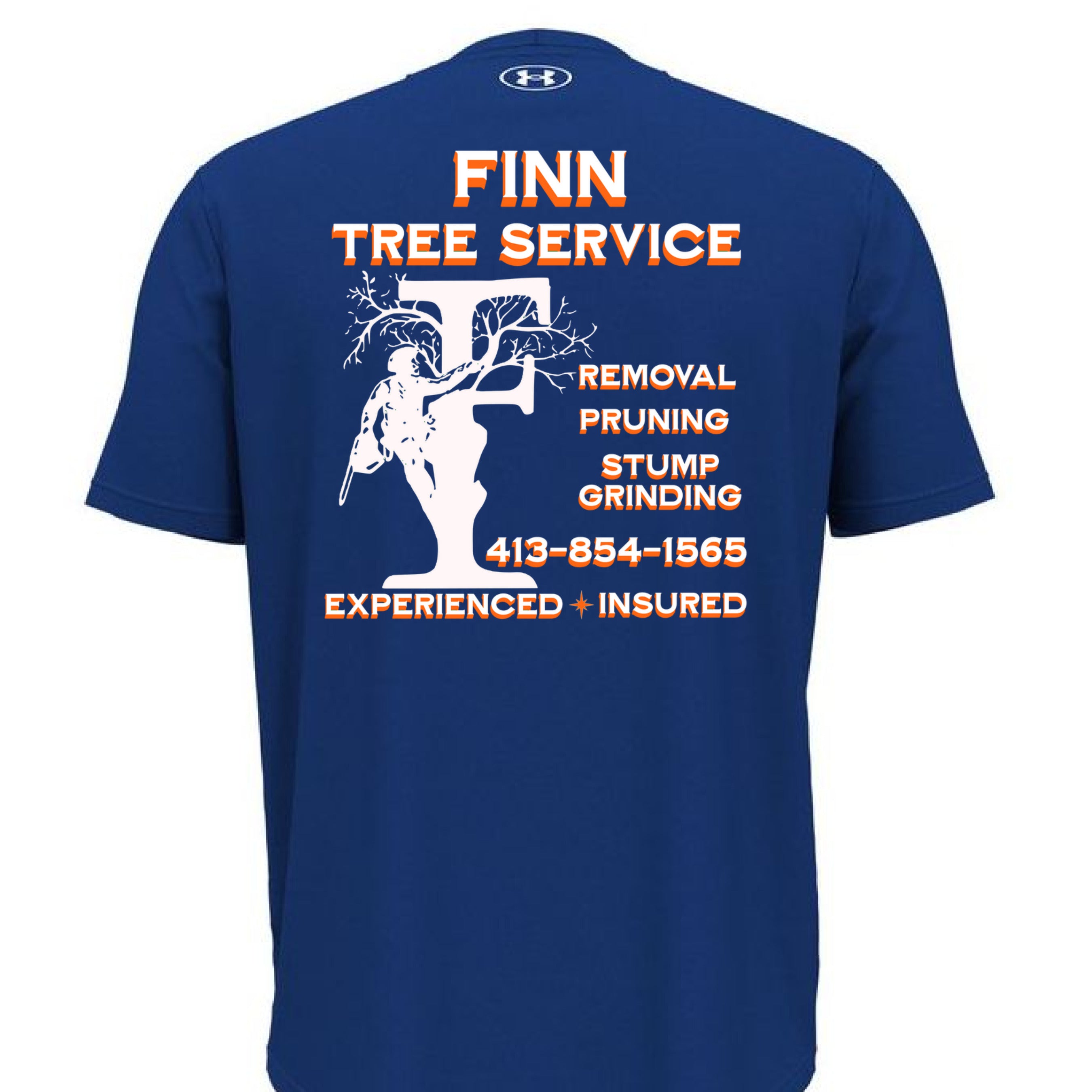 Royal/ White - BACK