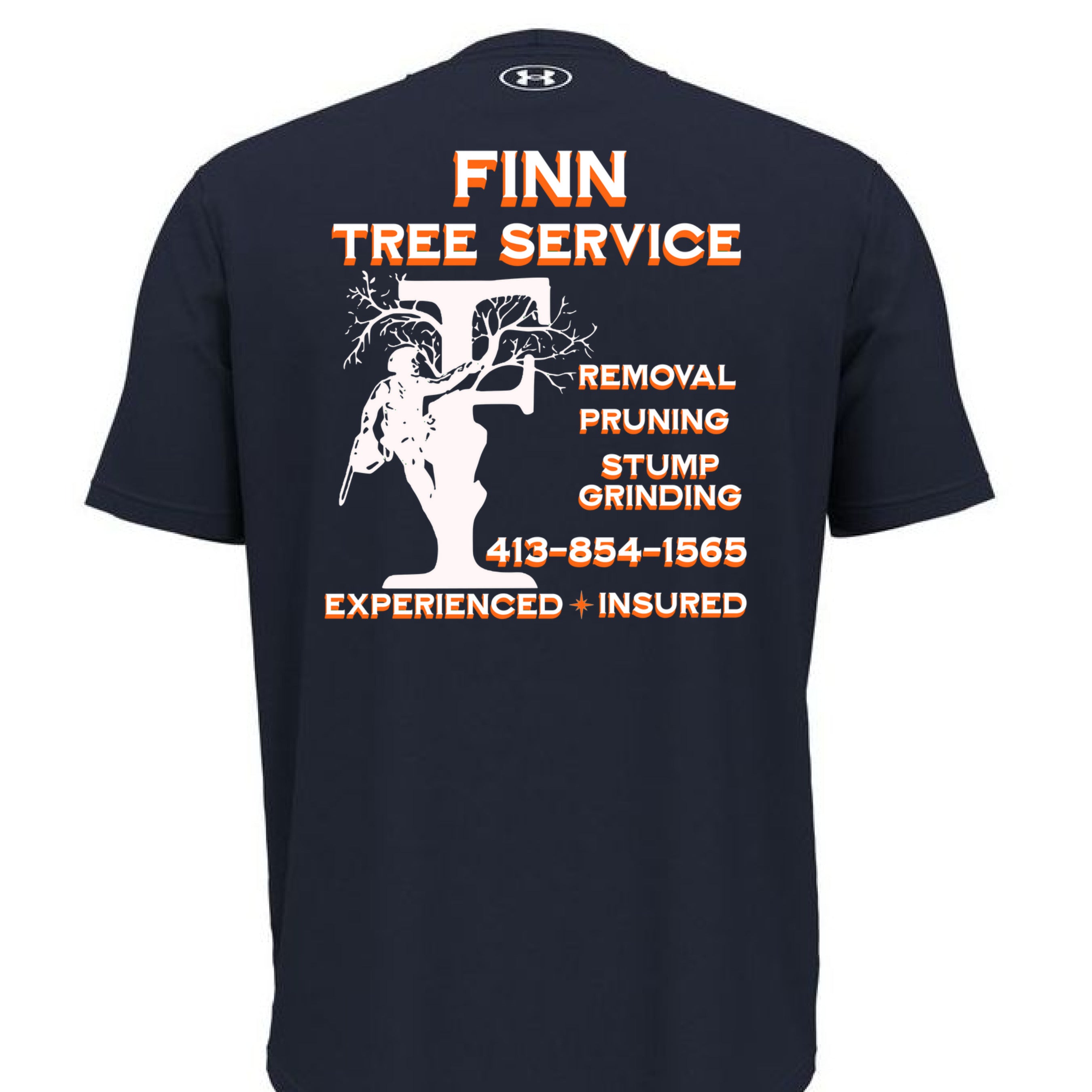 Midnight Navy/ White - BACK