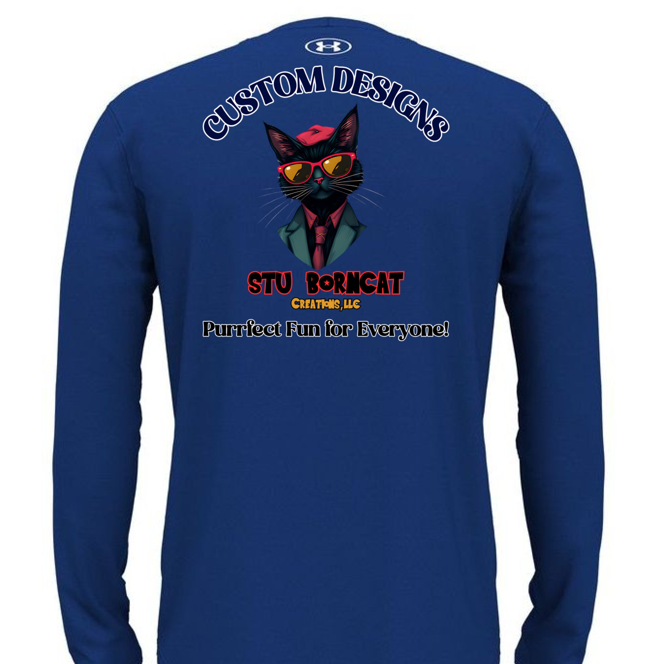 Royal/ White - BACK
