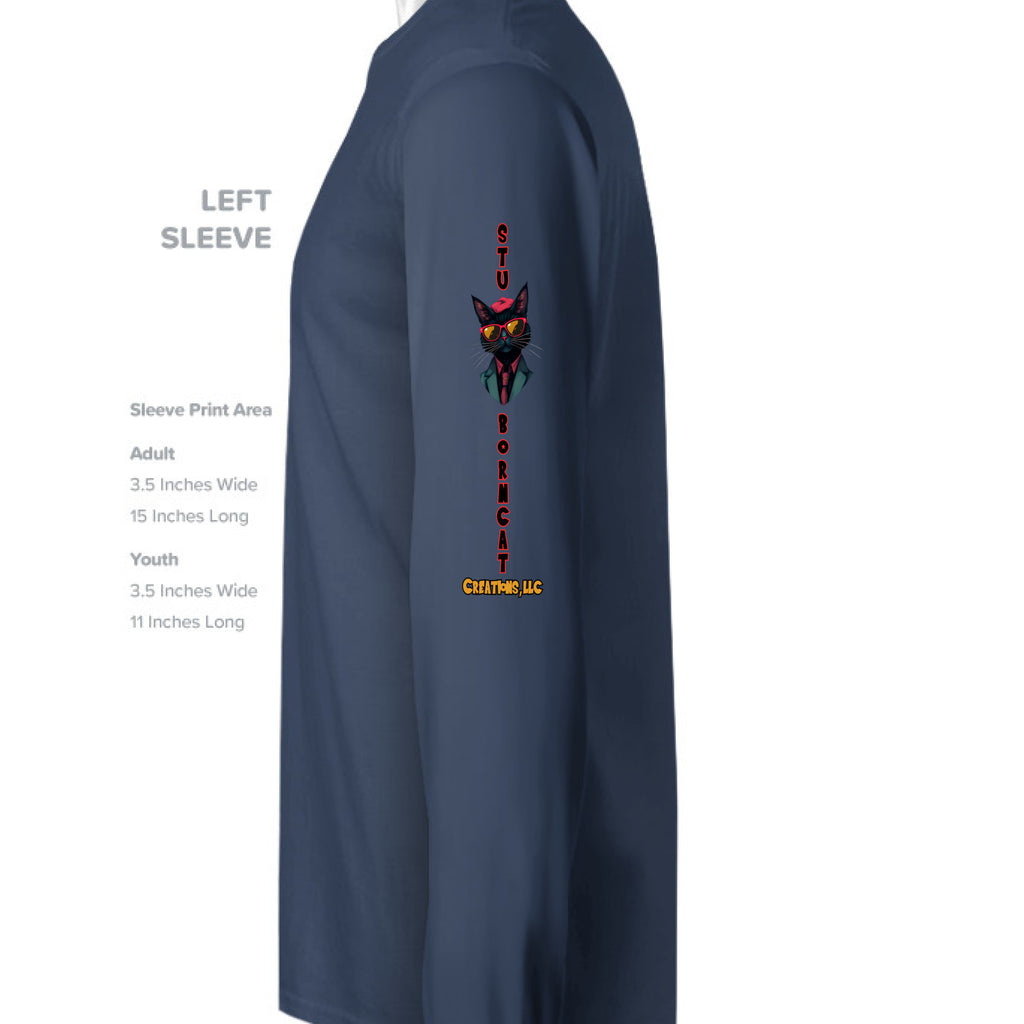Midnight Navy/ White - SLEEVE_LEFT