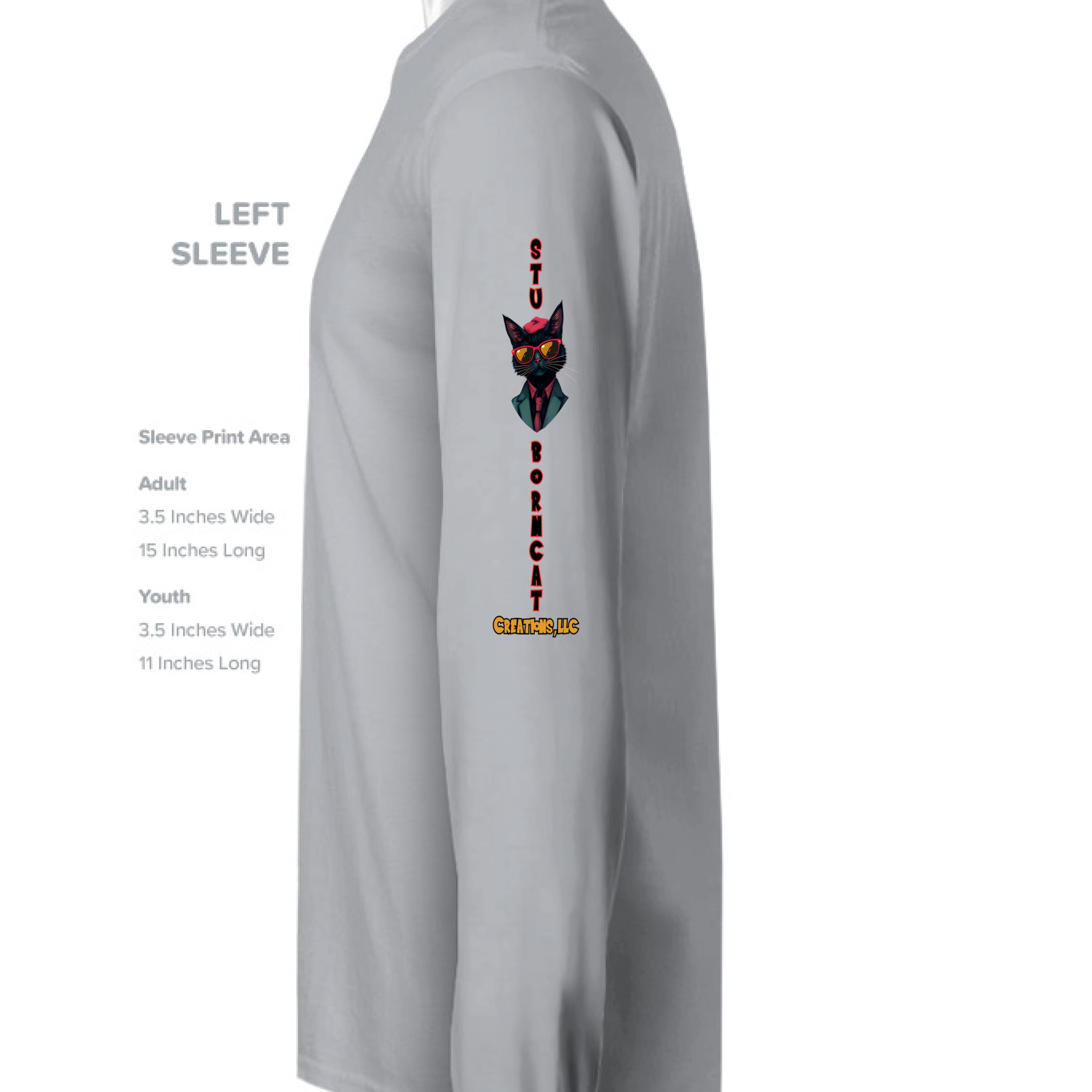 Mod Grey Light Heather/ White - SLEEVE_LEFT
