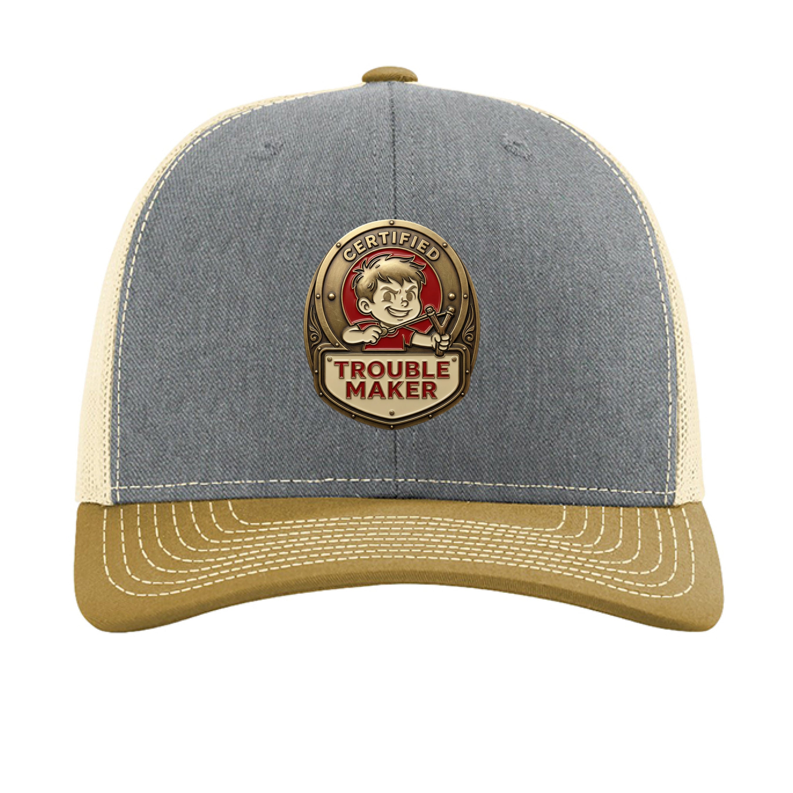Heather Grey/ Birch/ Amber Gold - FRONT
