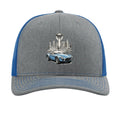 Heather Grey/ Royal - FRONT