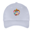 Silver cap with 'Fiesta Squad' text and colorful graphics on a white background
