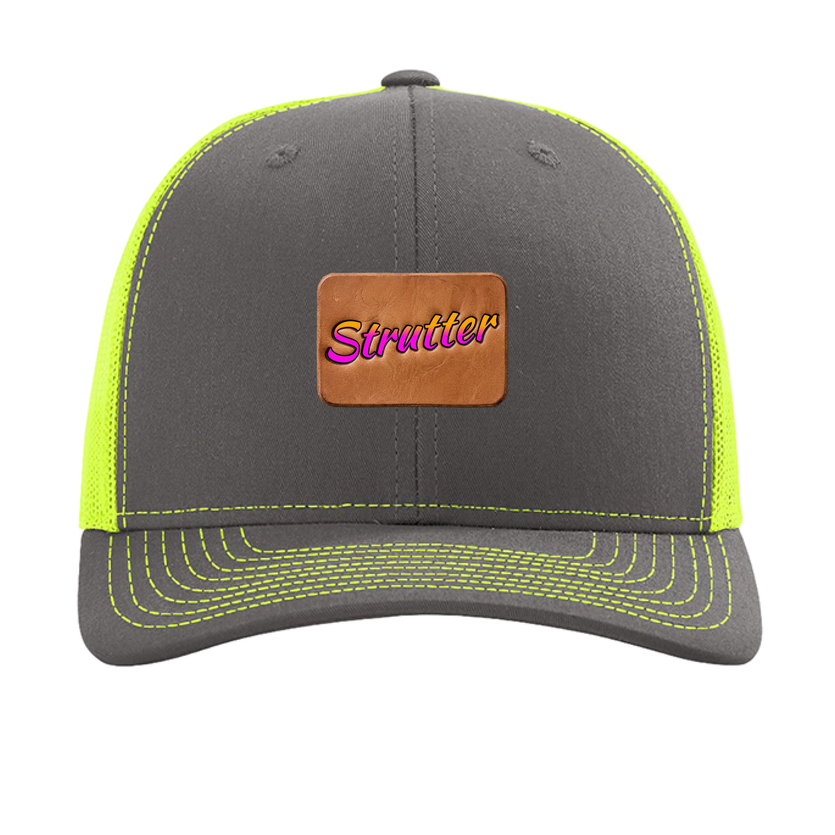 Charcoal/ Neon Yellow - FRONT
