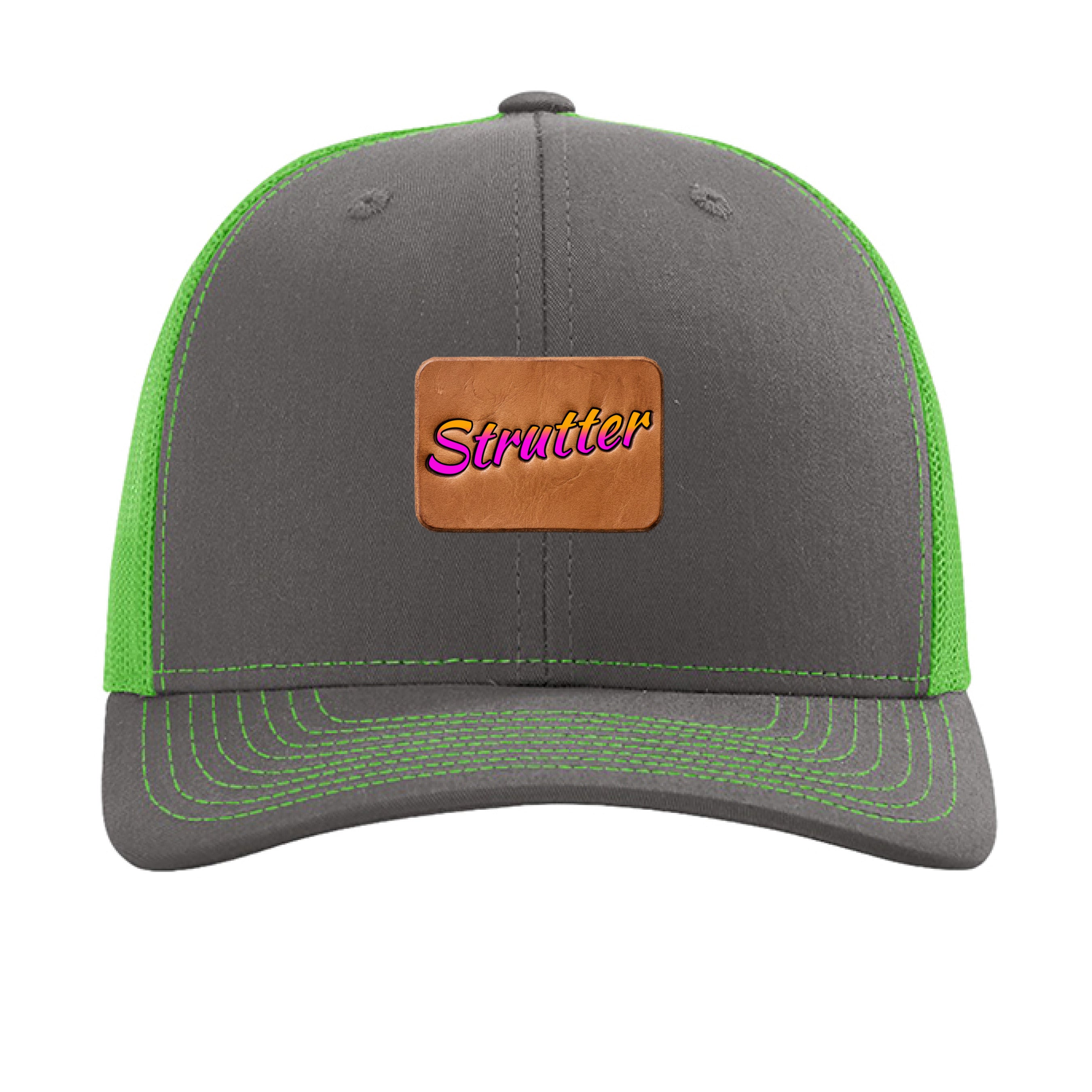 Charcoal/ Neon Green - FRONT