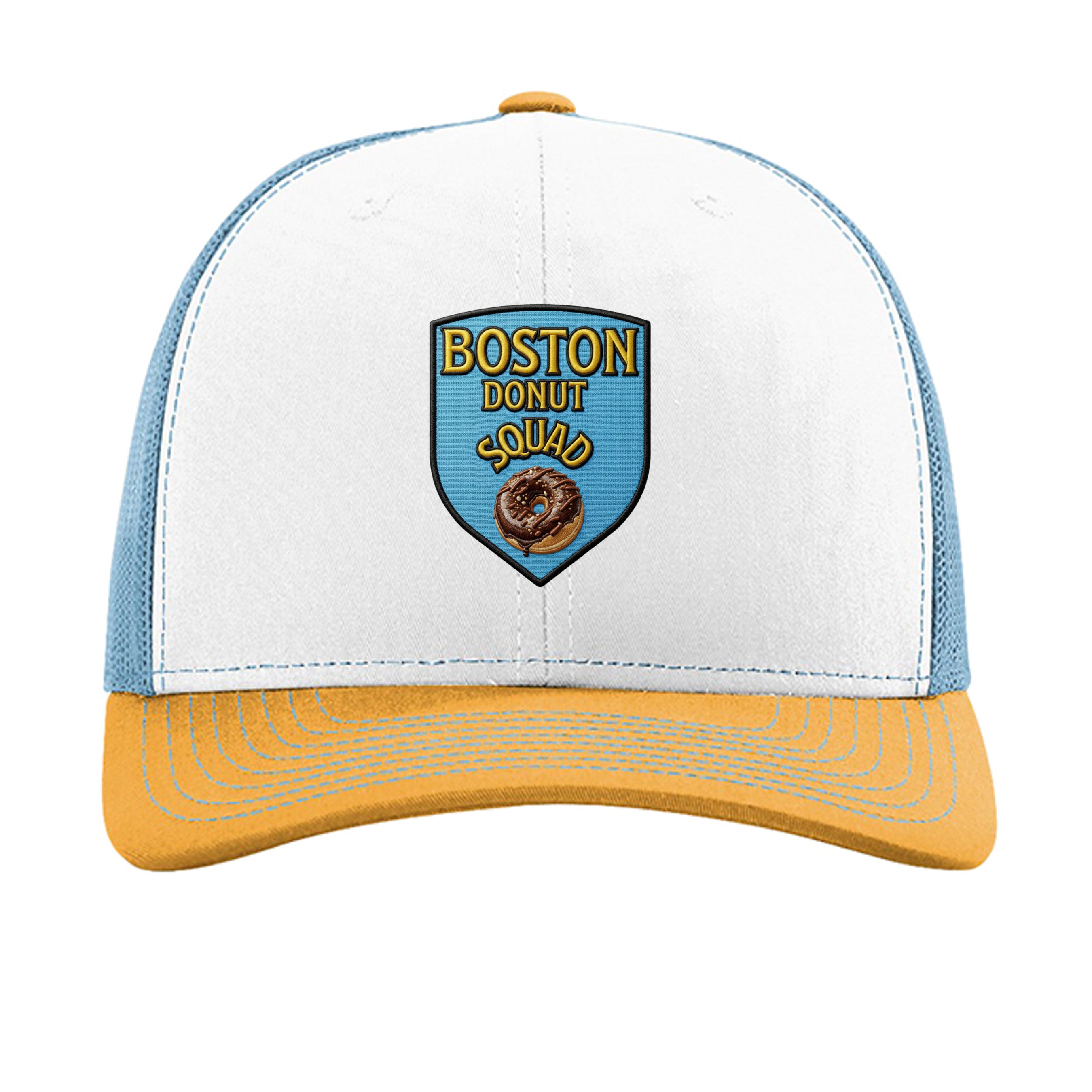White/ Columbia Blue/ Yellow - 112 - FRONT