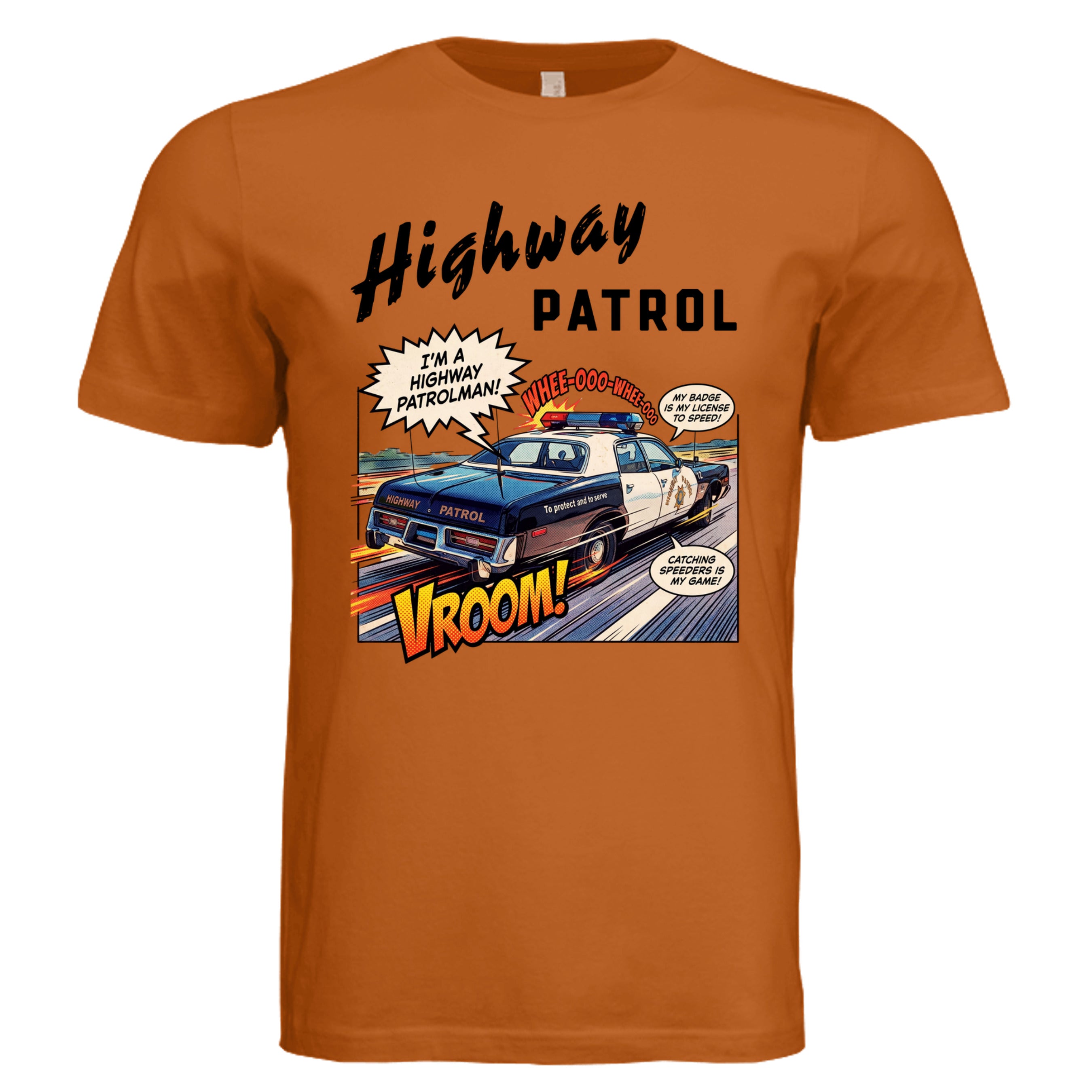 BURNT ORANGE - 3001C - FRONT