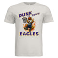 Vintage White - 3001C - FRONT Mt Everett Eagles Dunk it Down basketball adult t-shirt   — Stu Borncat Creations