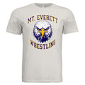 Vintage White - 3001C - FRONT Mt Everett Eagles Wrestling adult t-shirt — Stu Borncat Creations
