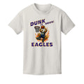 Vintage White - 3001Y - FRONT Mt Everett Eagles Dunk it Down basketball kids t-shirt  — Stu Borncat Creations
