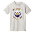 Vintage White - 3001Y - FRONT Mt Everett Eagles Wrestling kids t-shirt — Stu Borncat Creations 