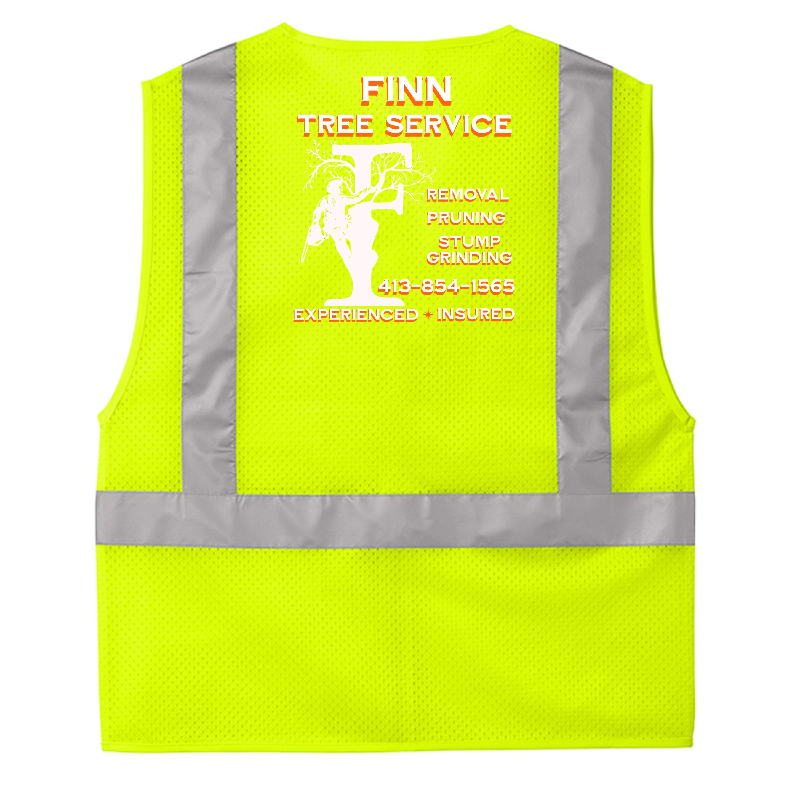 Safety Yellow - CSV102 - BACK