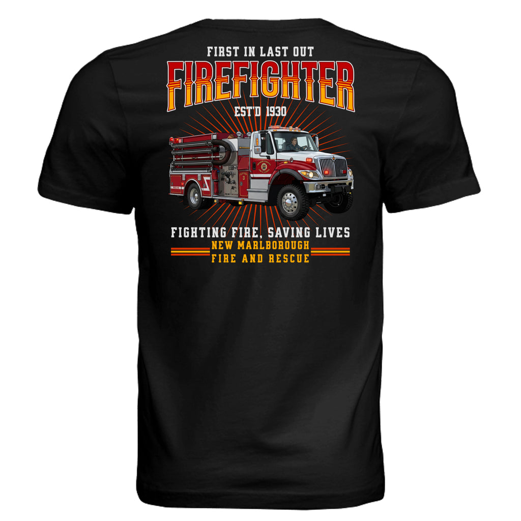 BLACK - 3001C - BACK-New Marlborough Fire and Rescue firetruck graphic  — Stu Borncat Creations